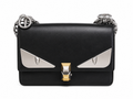 Fendi Kan I Monster Black Silver Hardware