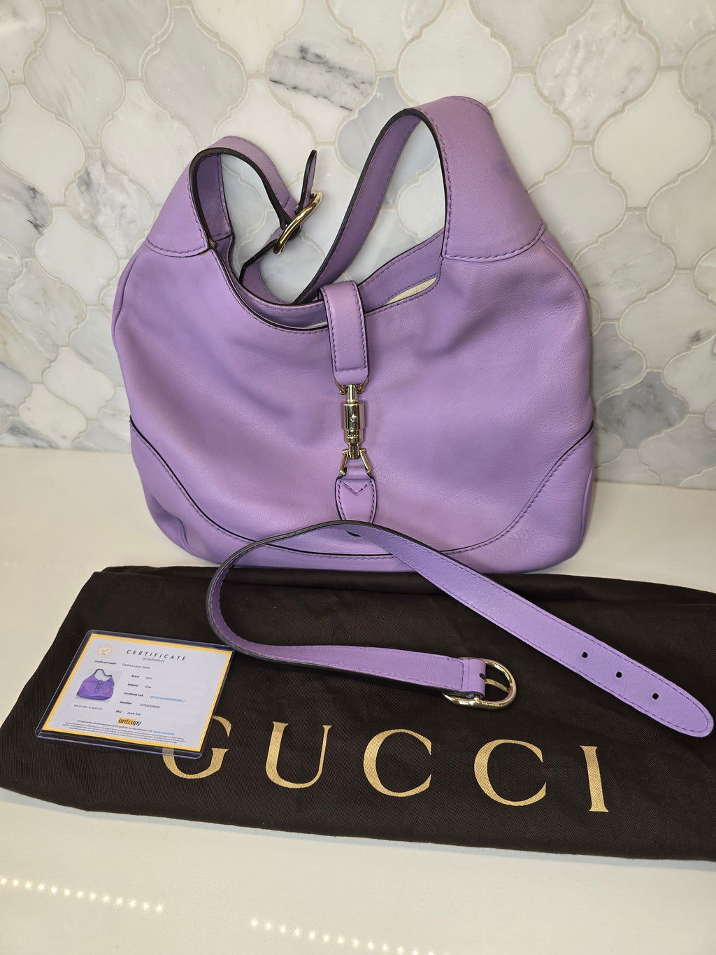 Gucci 1961 Jackie Bag – Purple