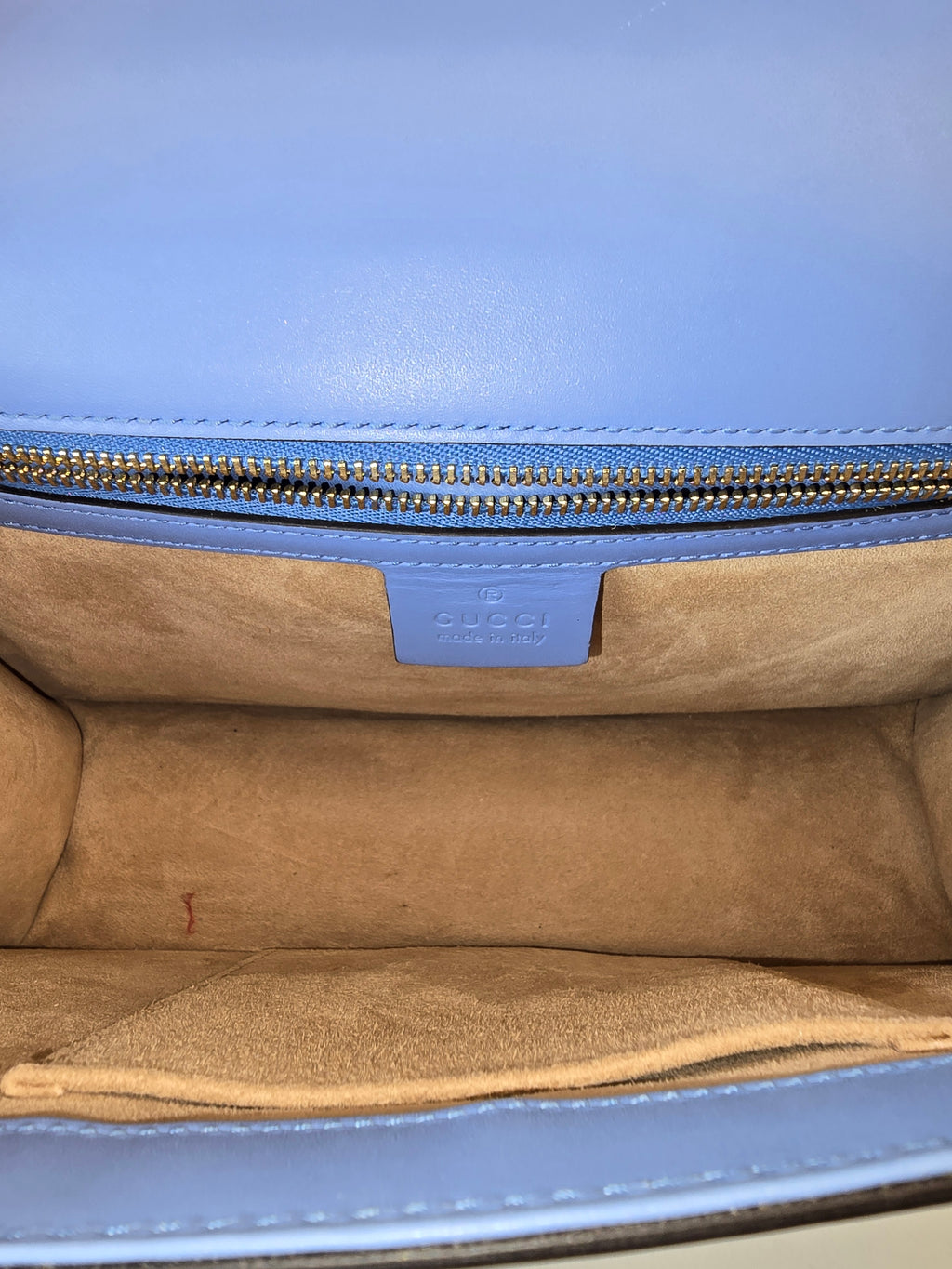 Gucci Calfskin Sylvie Small Bag – Blue