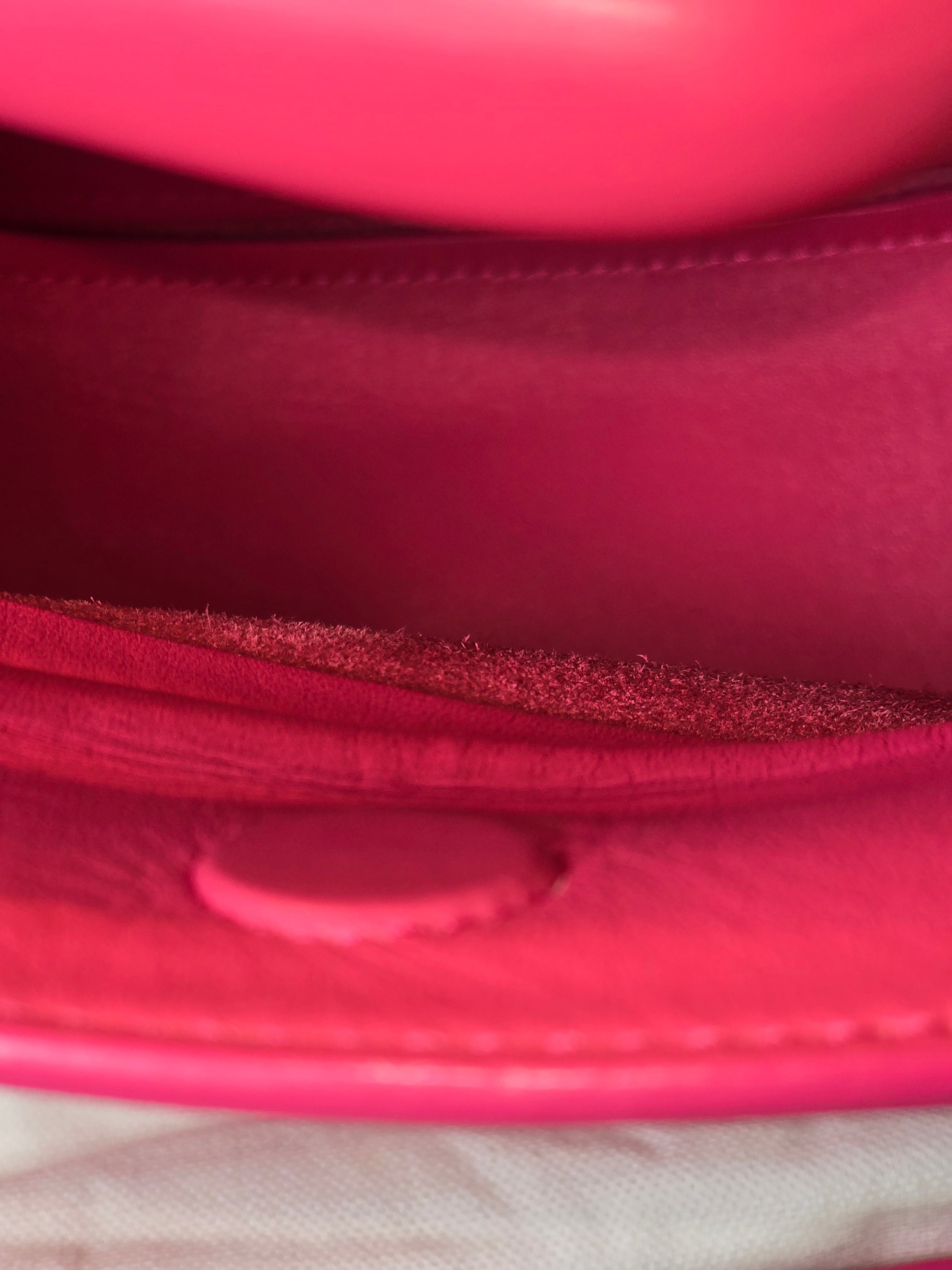 Chloé Kiss Purse – Hot Pink
