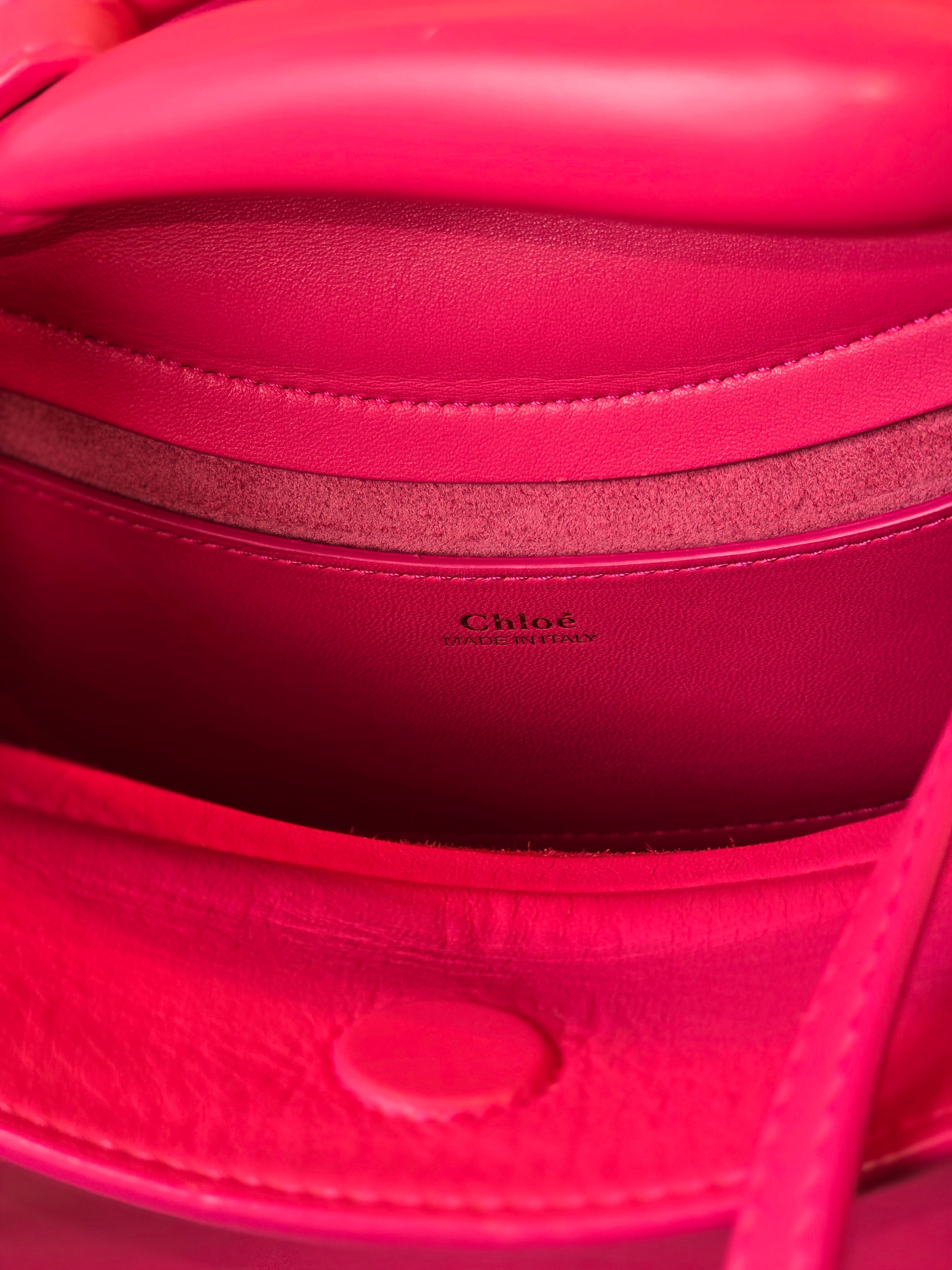 Chloé Kiss Purse – Hot Pink