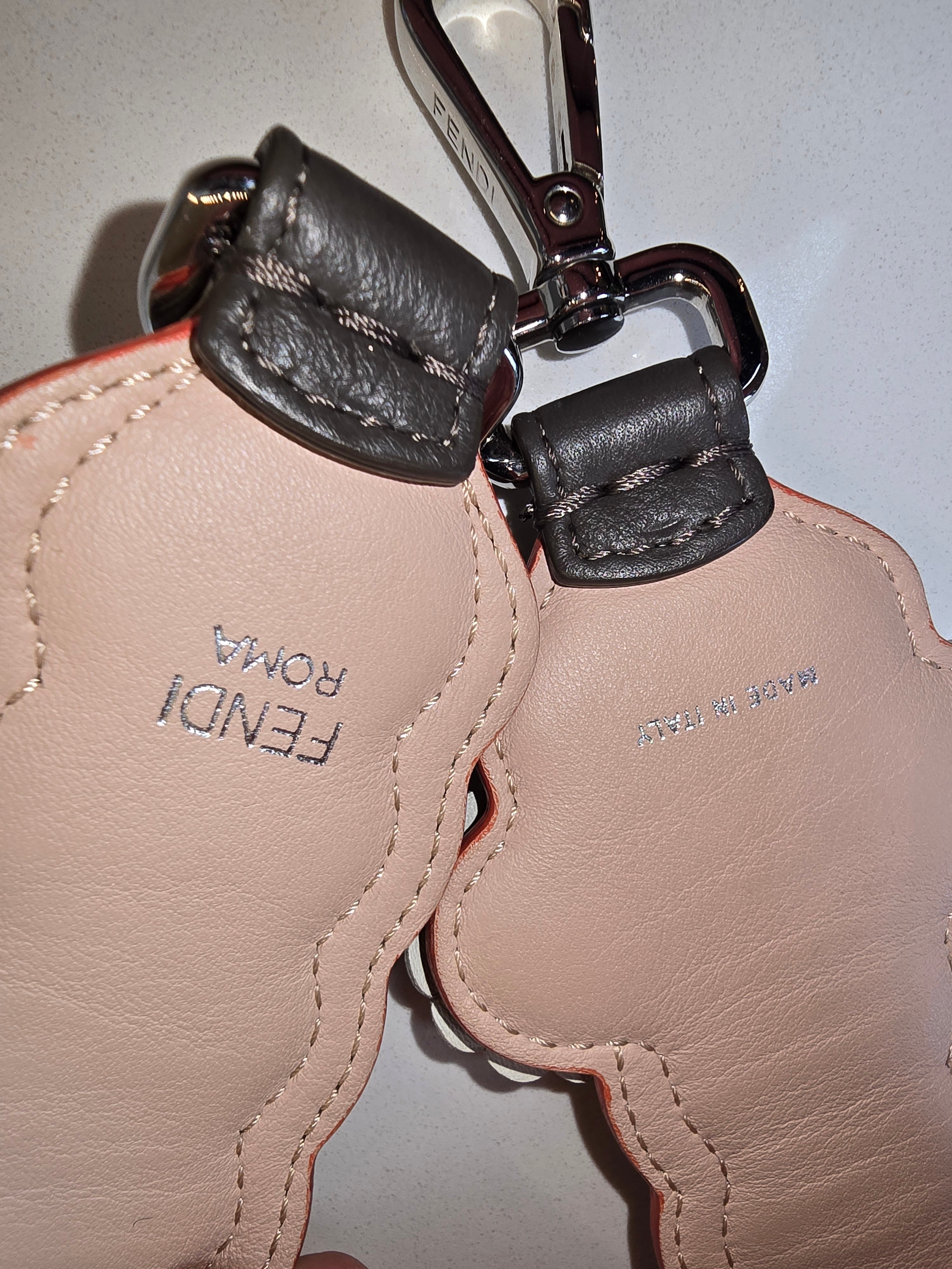 Fendi Studded Leather Shoulder Strap