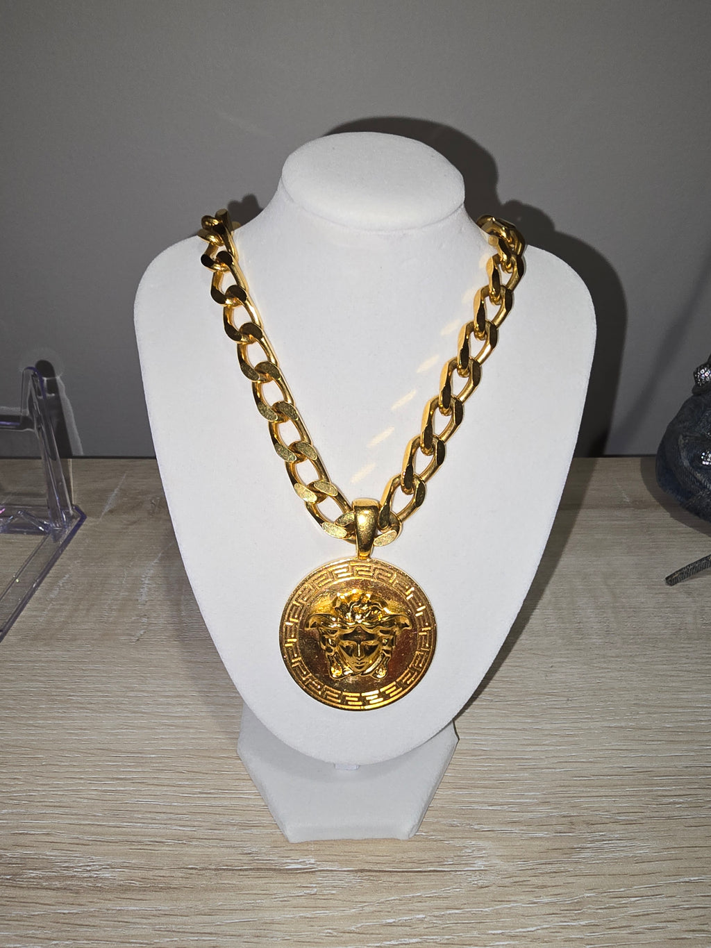 Versace Medusa Pendant Necklace