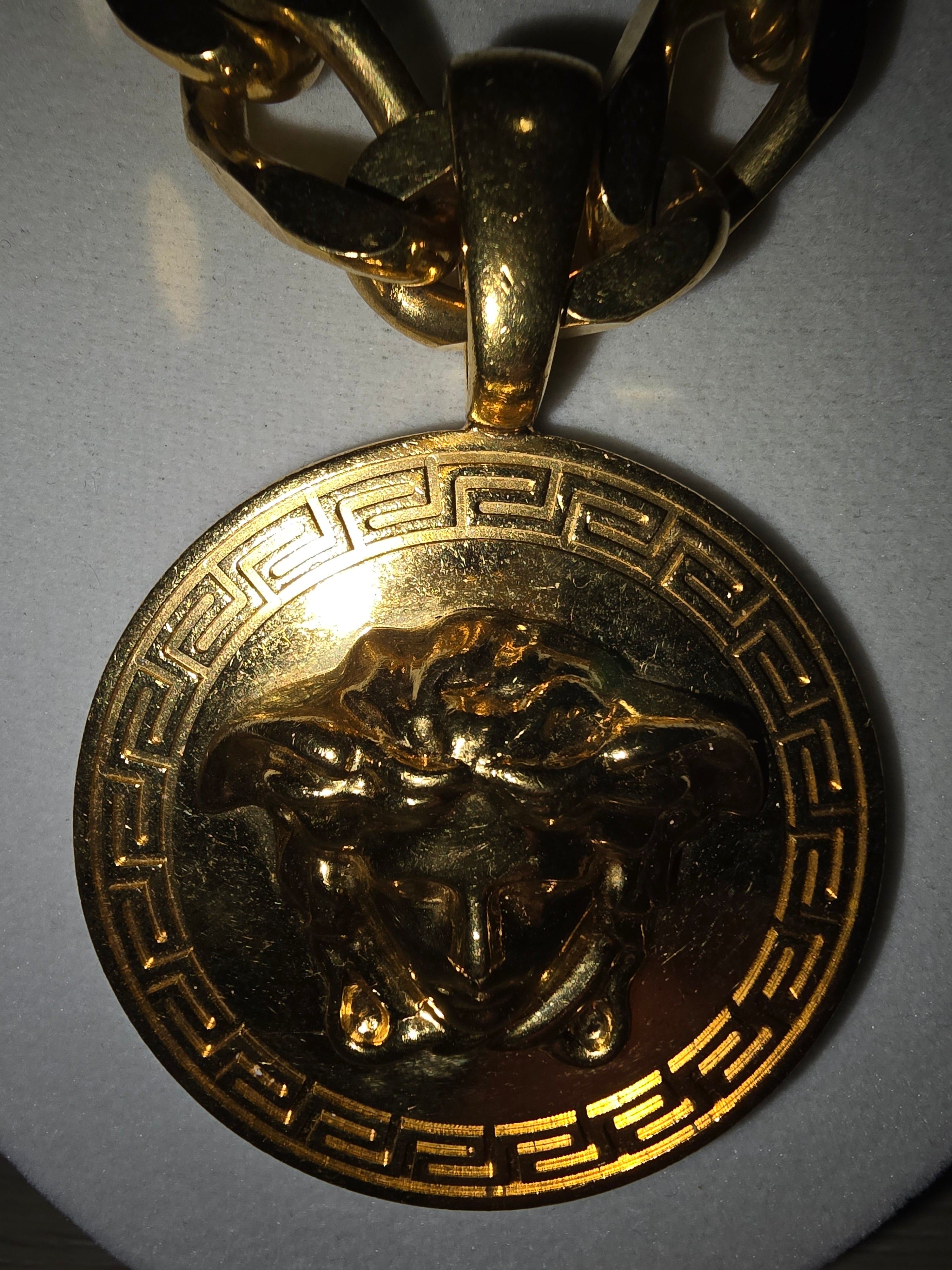 Versace Medusa Pendant Necklace