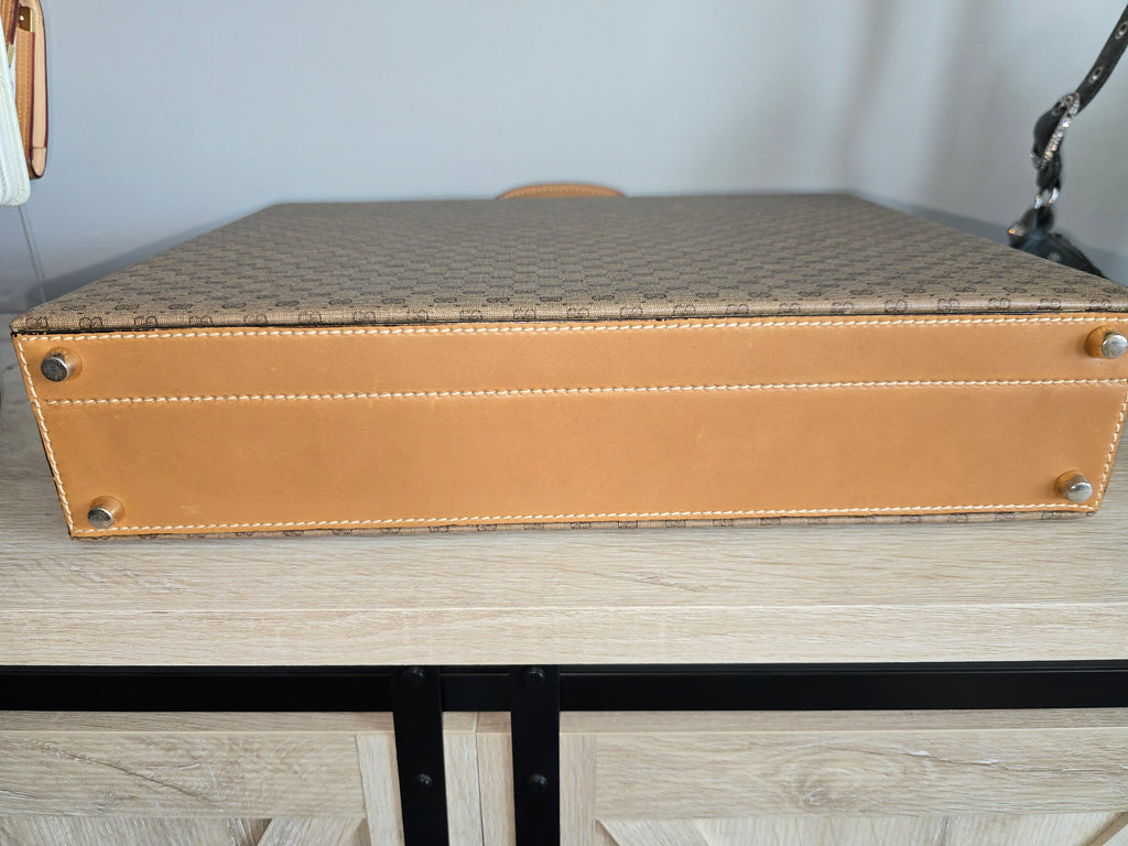 Vintage Gucci Valigeria Hard-Shell Suitcase