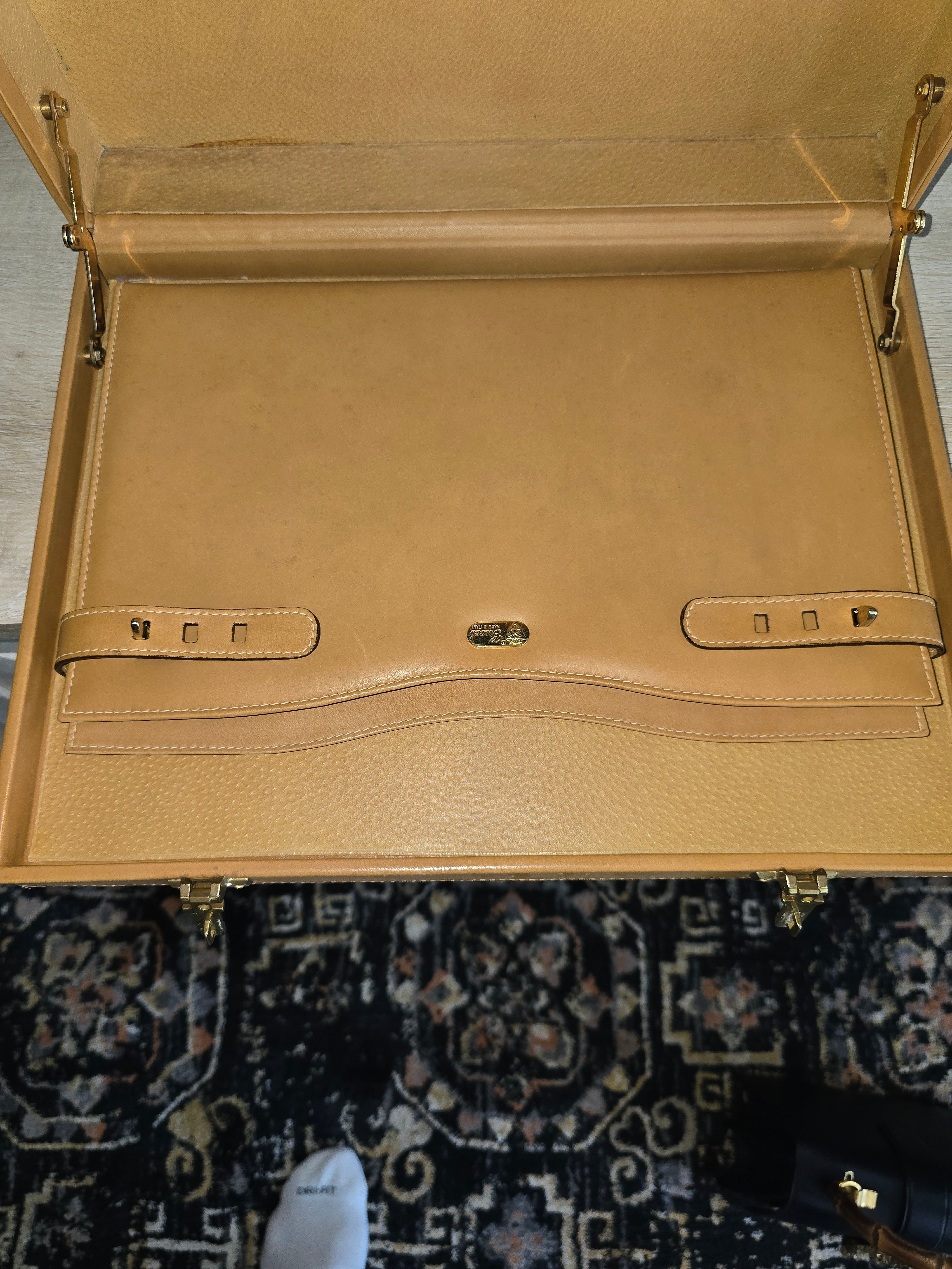 Vintage Gucci Valigeria Hard-Shell Suitcase