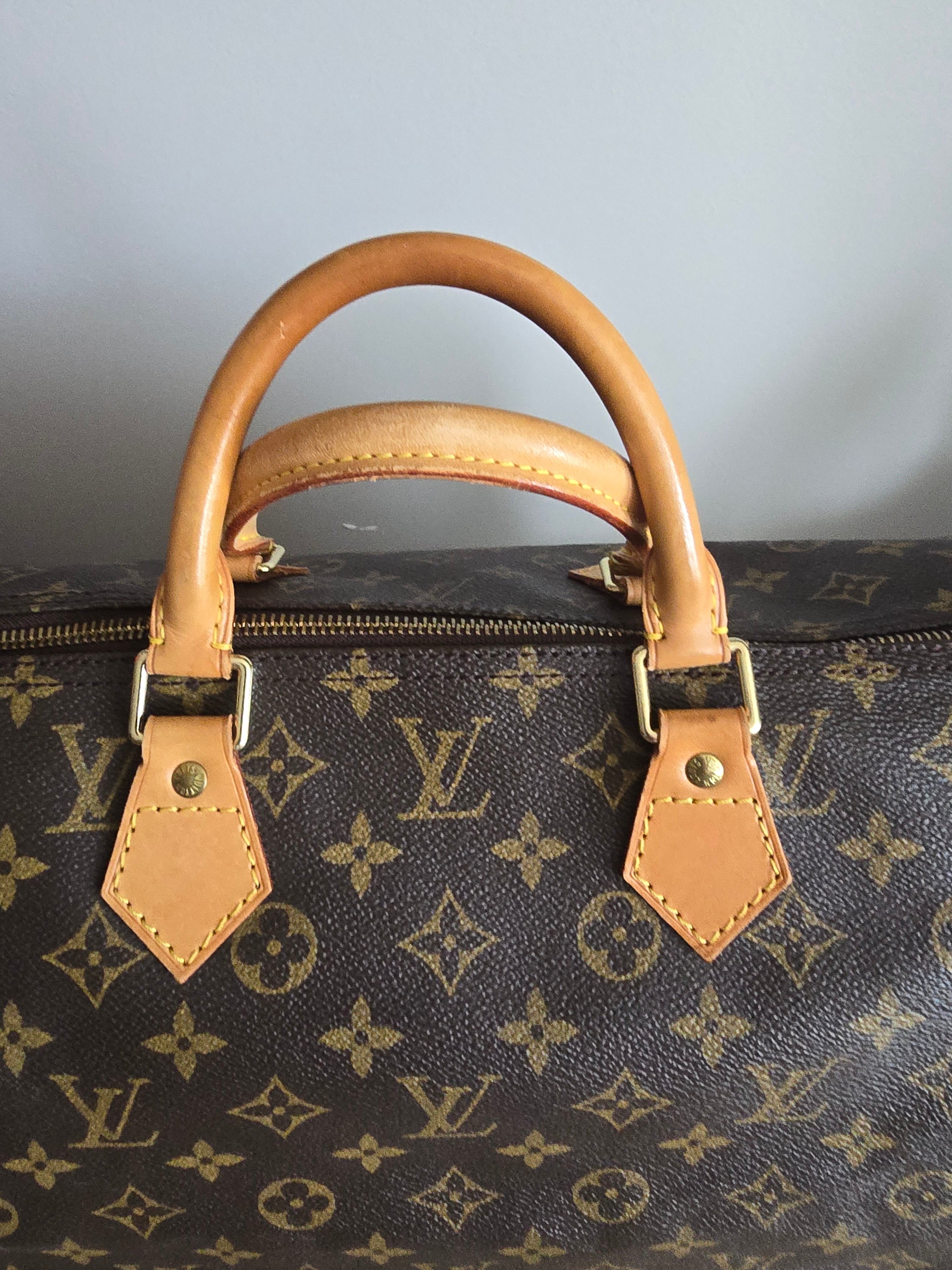 Louis Vuitton Speedy 40 Monogram Handbag in Brown