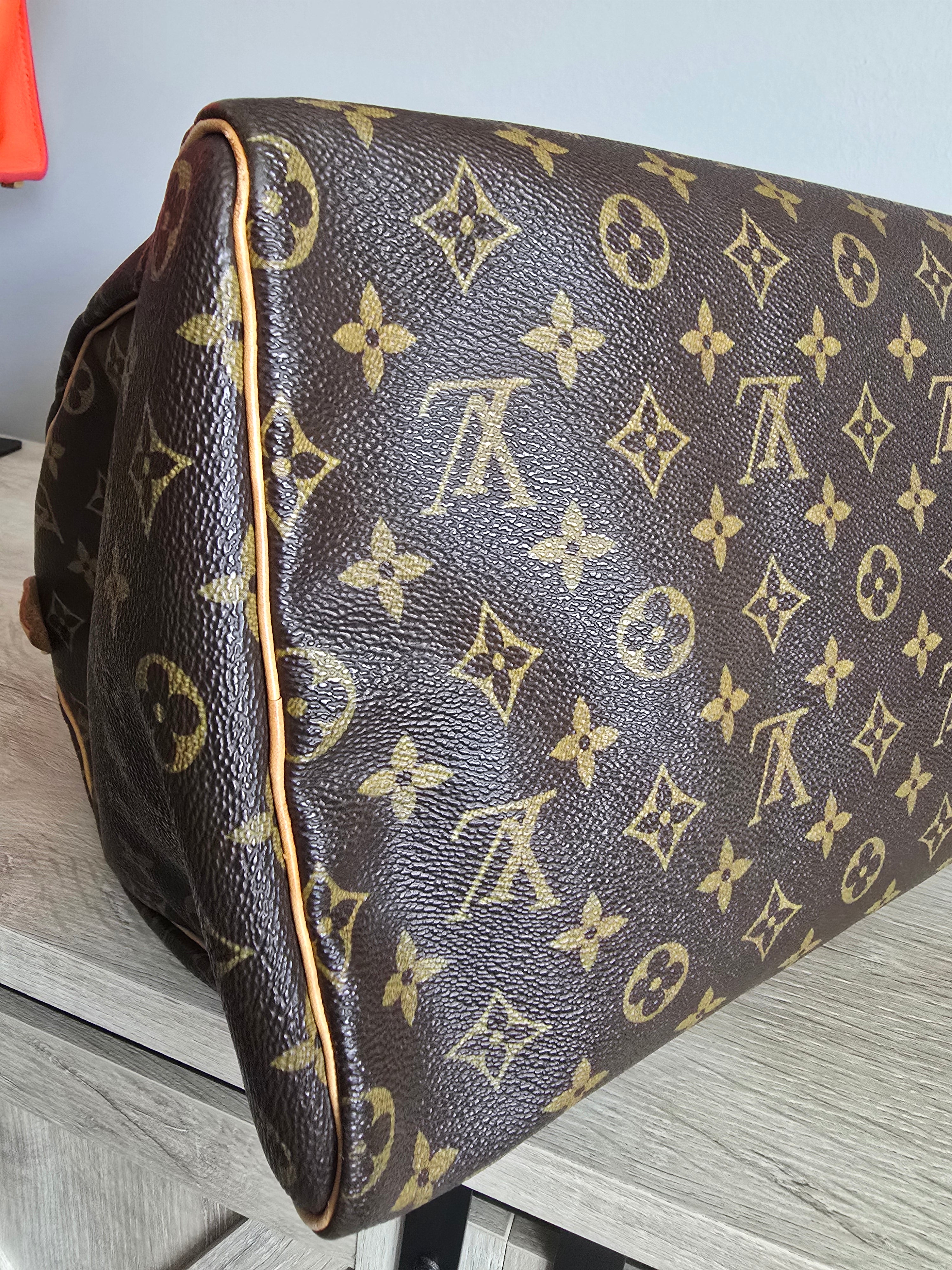 Louis Vuitton Speedy 40 Monogram Handbag in Brown