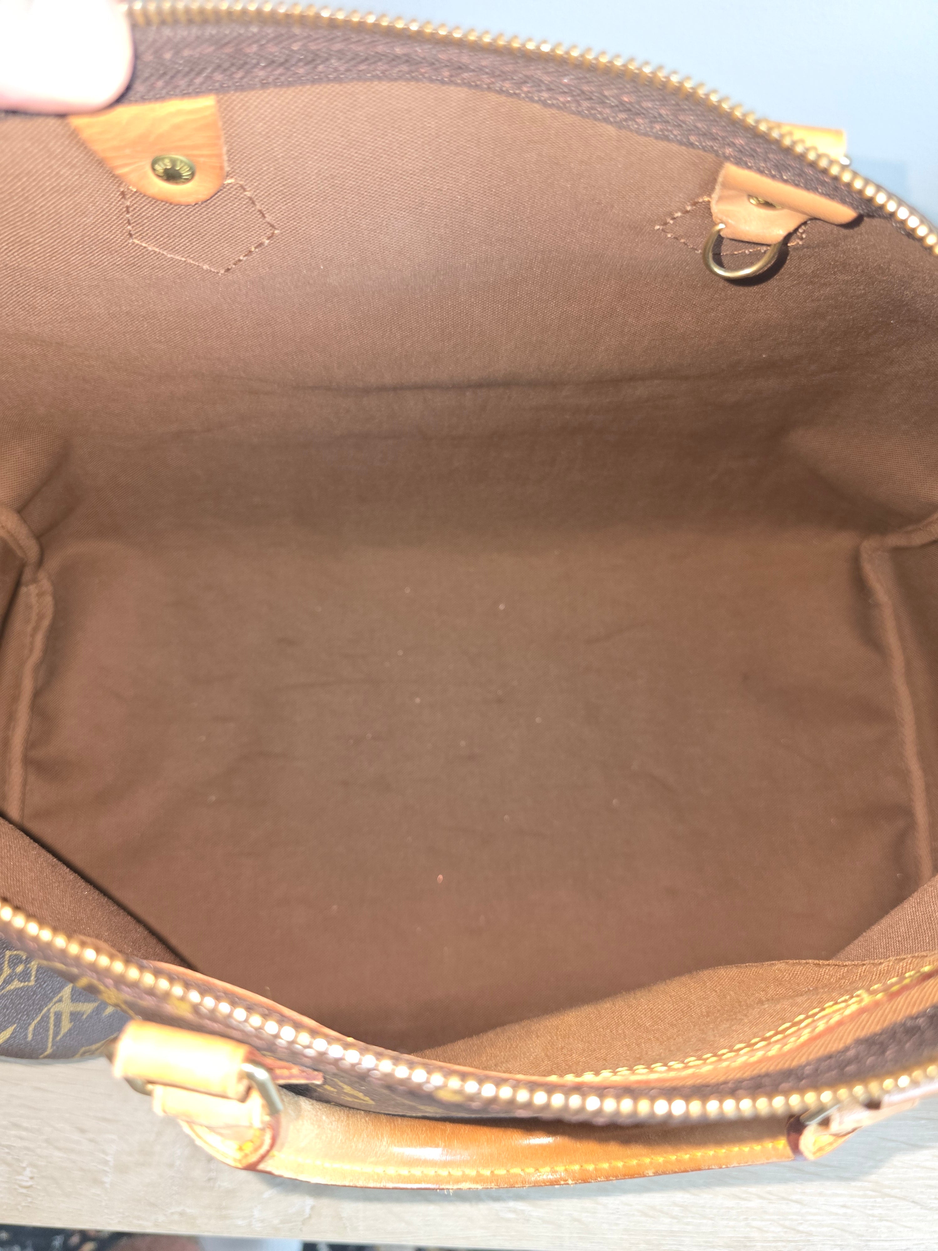 Louis Vuitton Speedy 40 Monogram Handbag in Brown