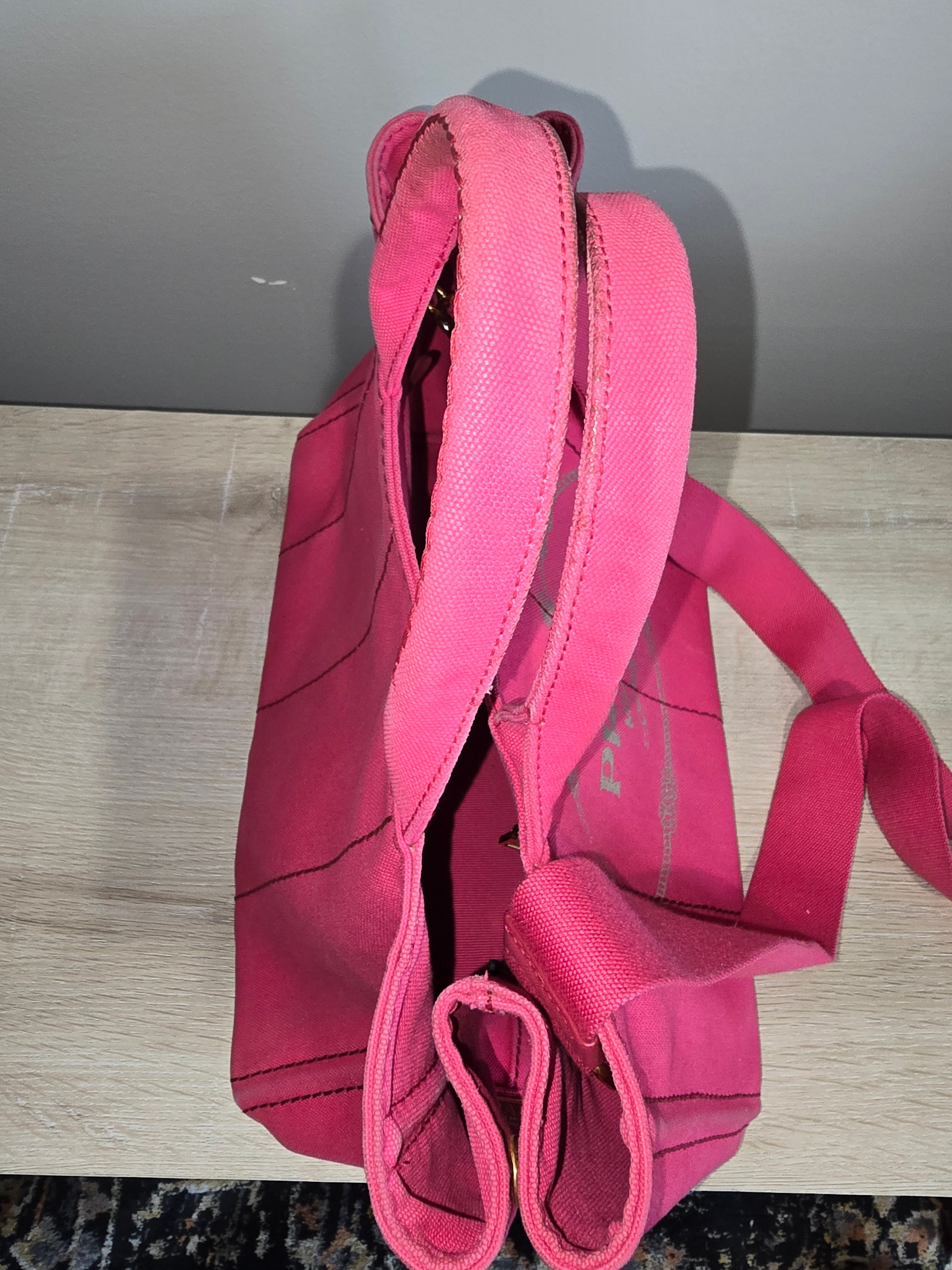 Prada Canapa Canvas Tote Bag — Large