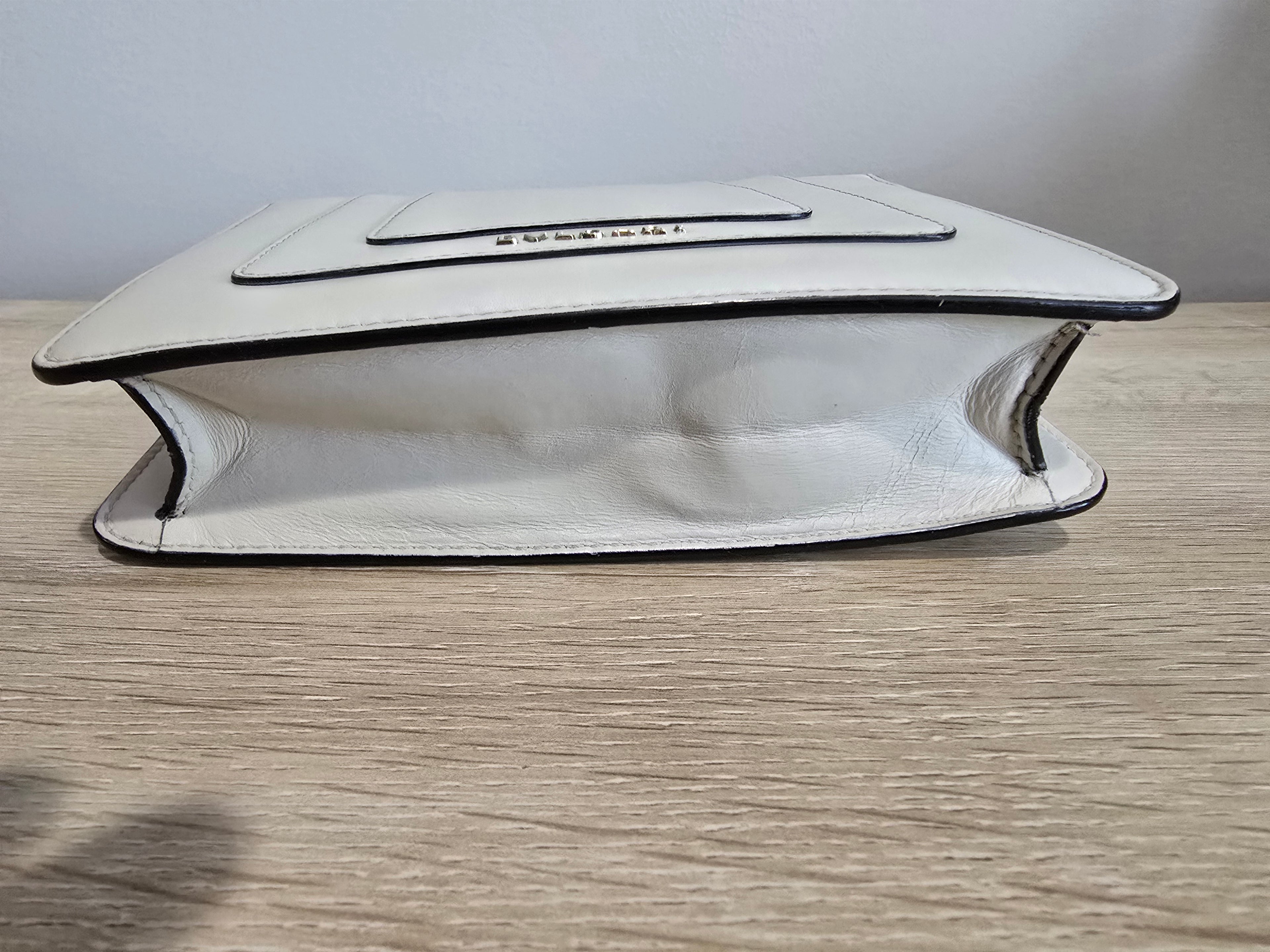 Bvlgari Serpenti Forever Crossbody — White Onyx Special Edition Small