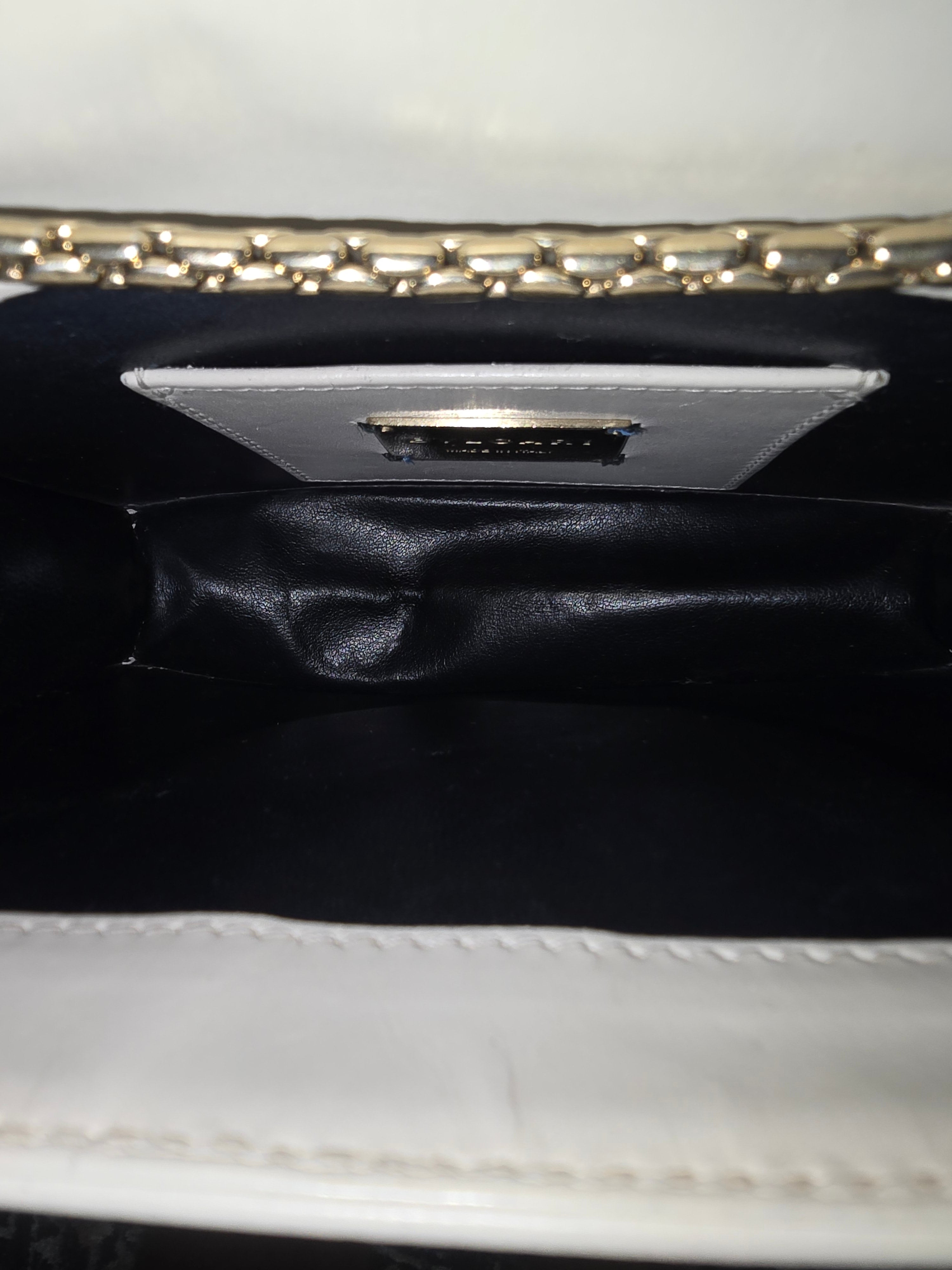 Bvlgari Serpenti Forever Crossbody — White Onyx Special Edition Small