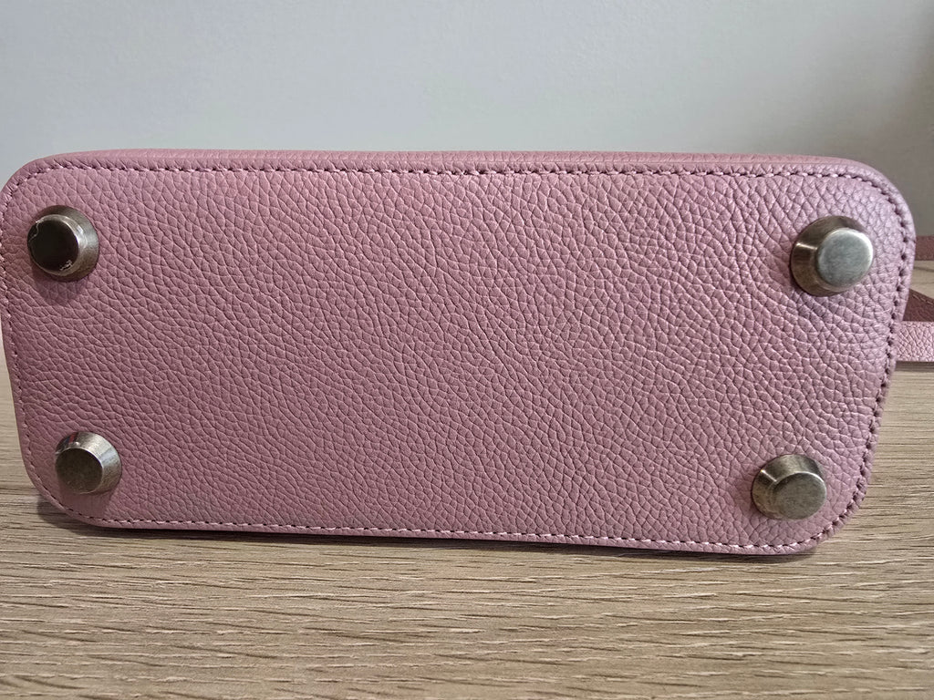 Balenciaga Ville Extra Small Top Handle Bag — Pink