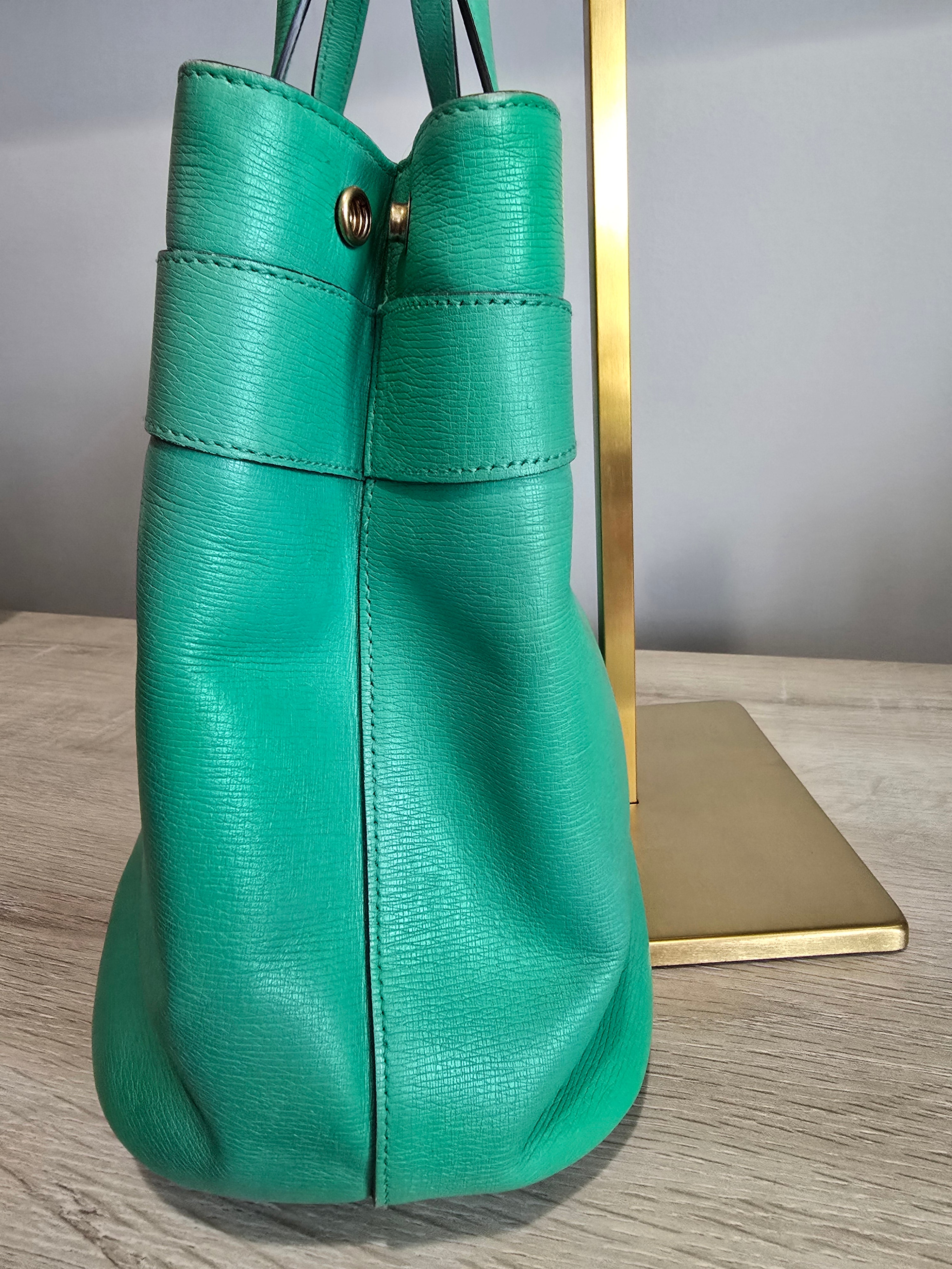 Gucci Horsebit Bright Bit Bag — Green