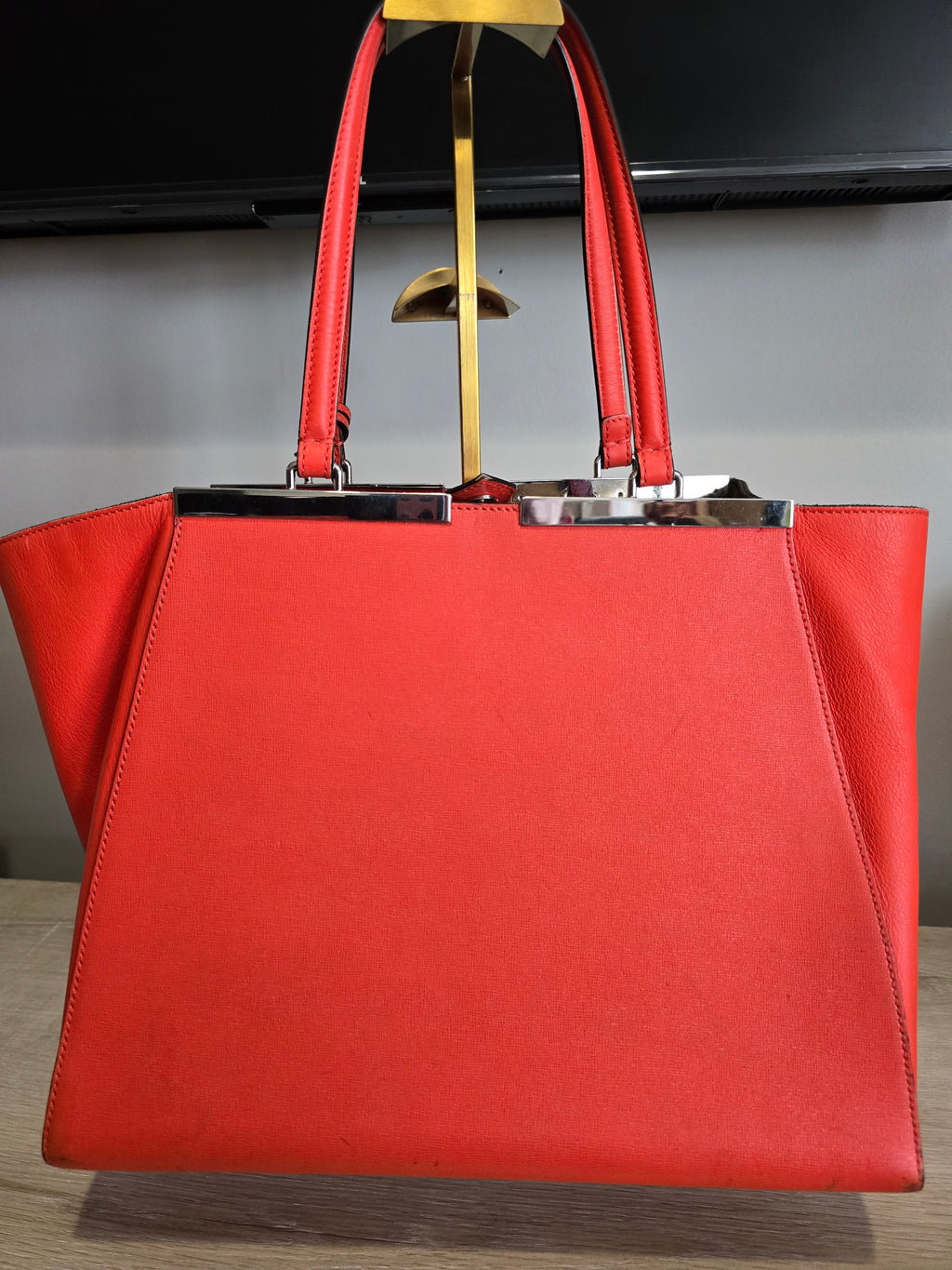 Fendi 3Jours Tote — Orange Large