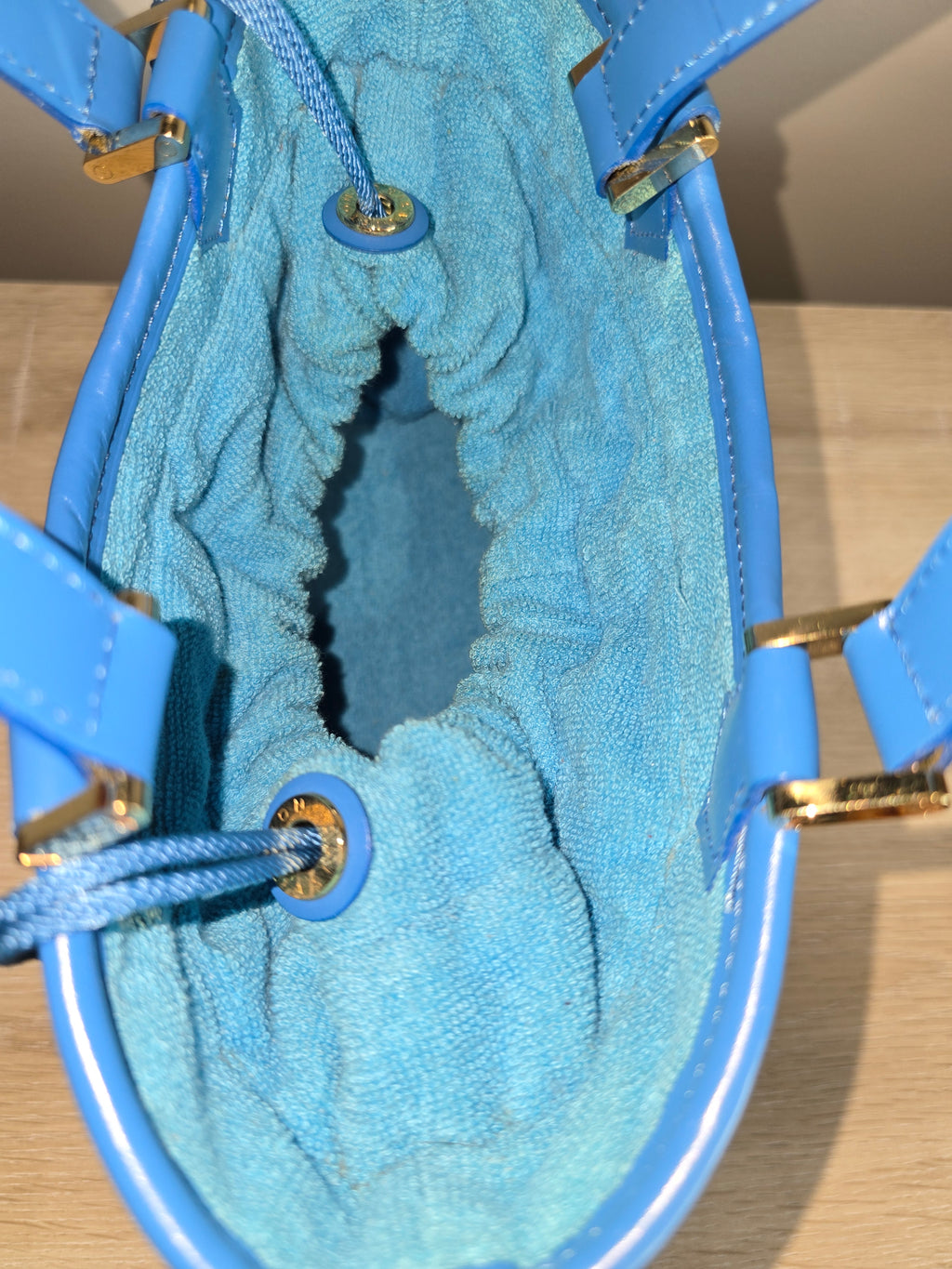Louis Vuitton Epi Plage Vinyl Handbag — Lagoon Blue