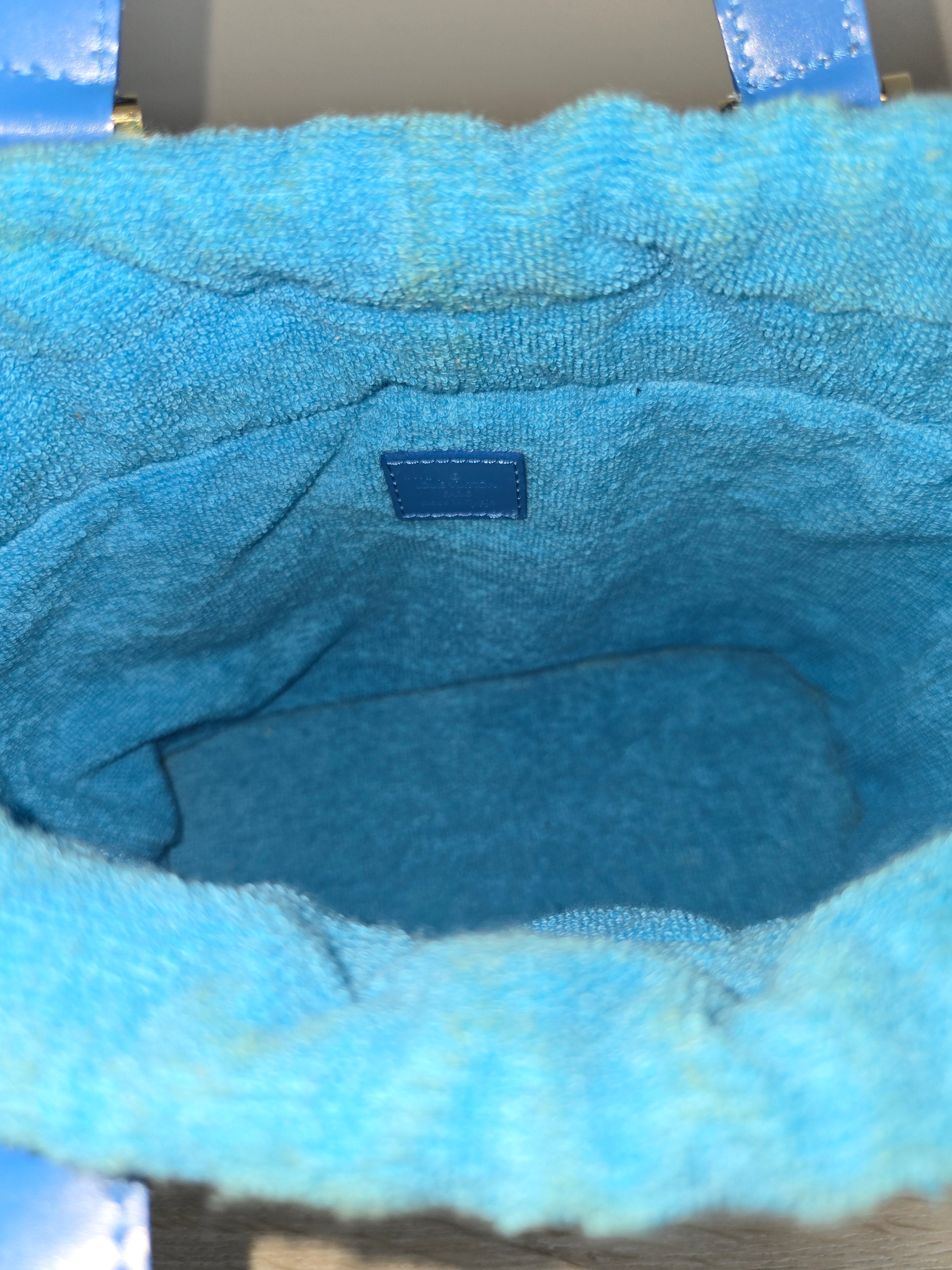 Louis Vuitton Epi Plage Vinyl Handbag — Lagoon Blue