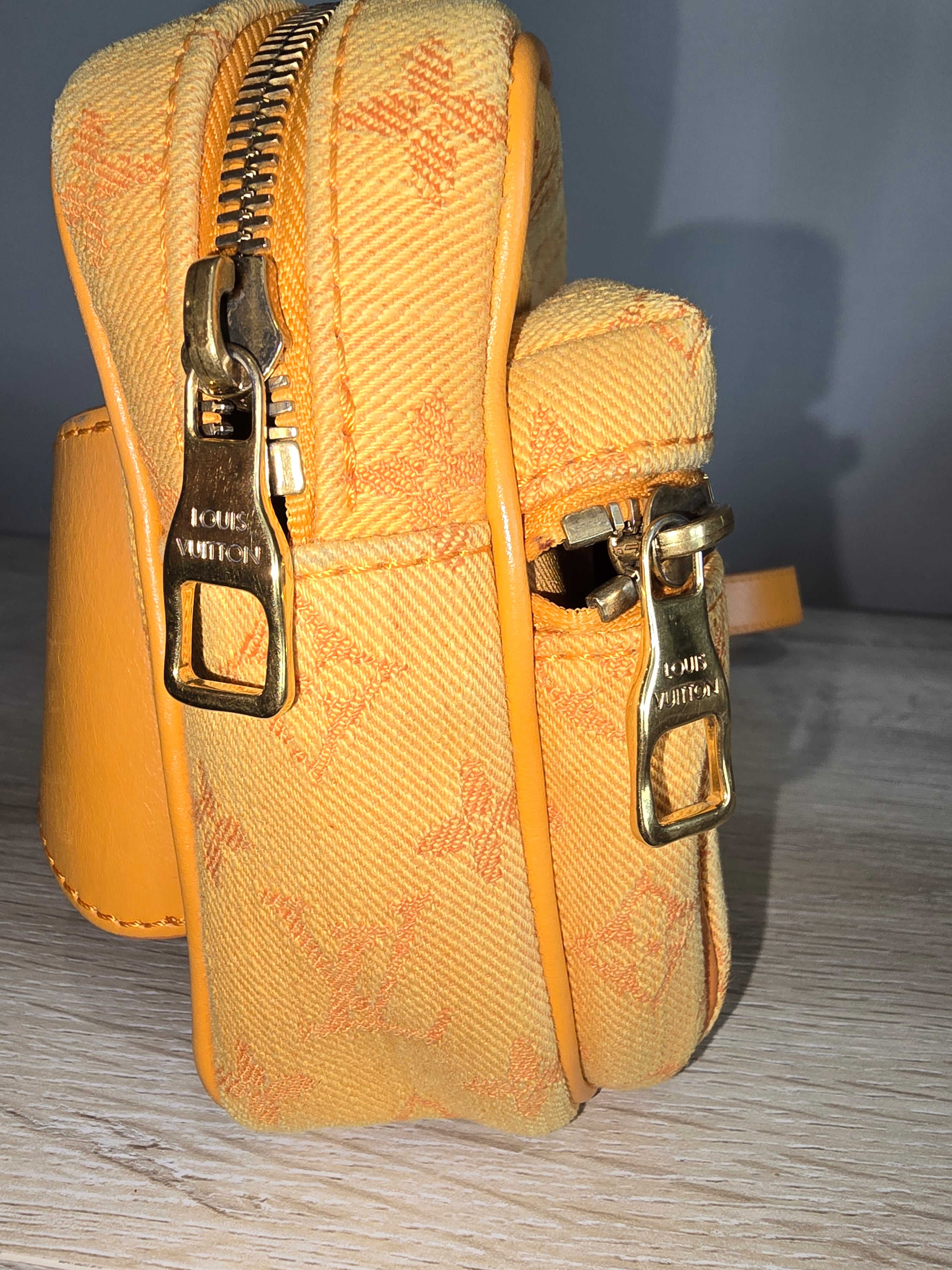 Louis Vuitton Denim Monogram Outdoor Bumbag — Ocre