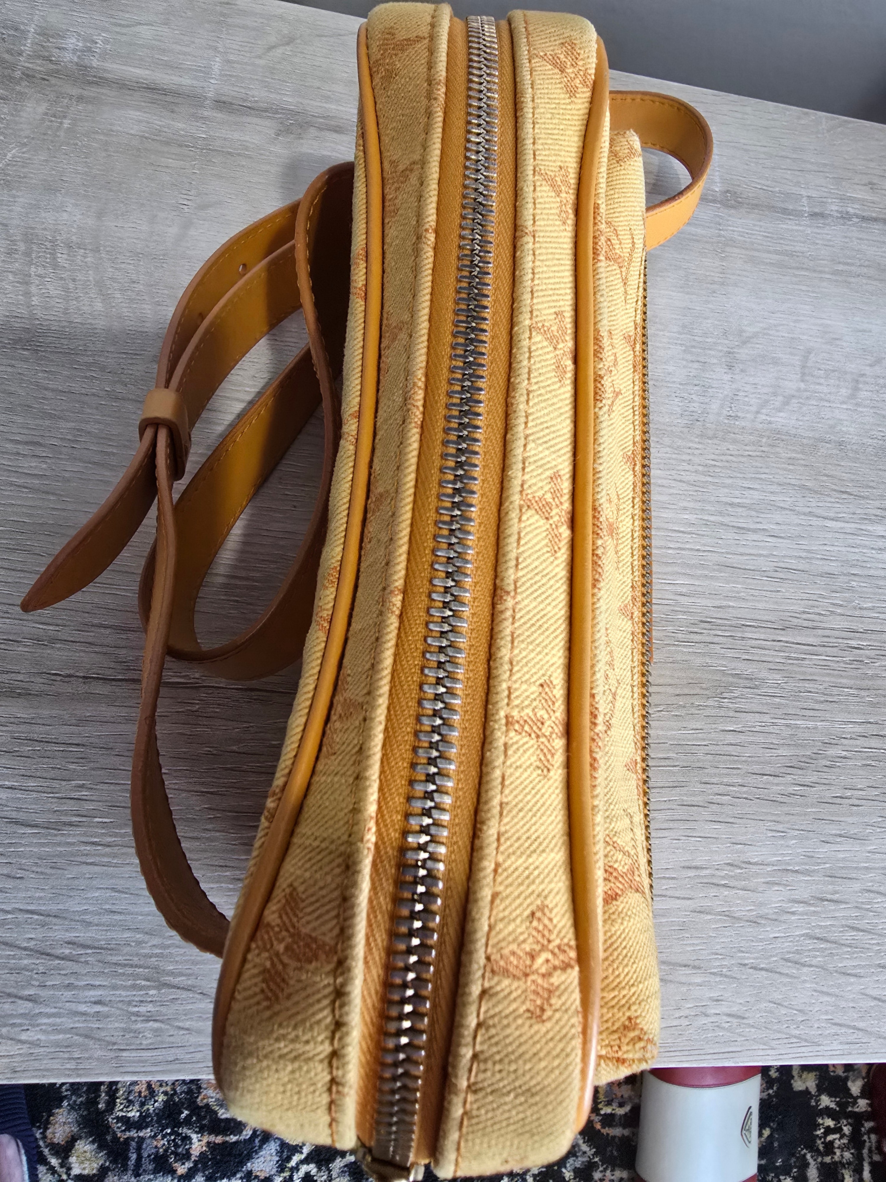 Louis Vuitton Denim Monogram Outdoor Bumbag — Ocre