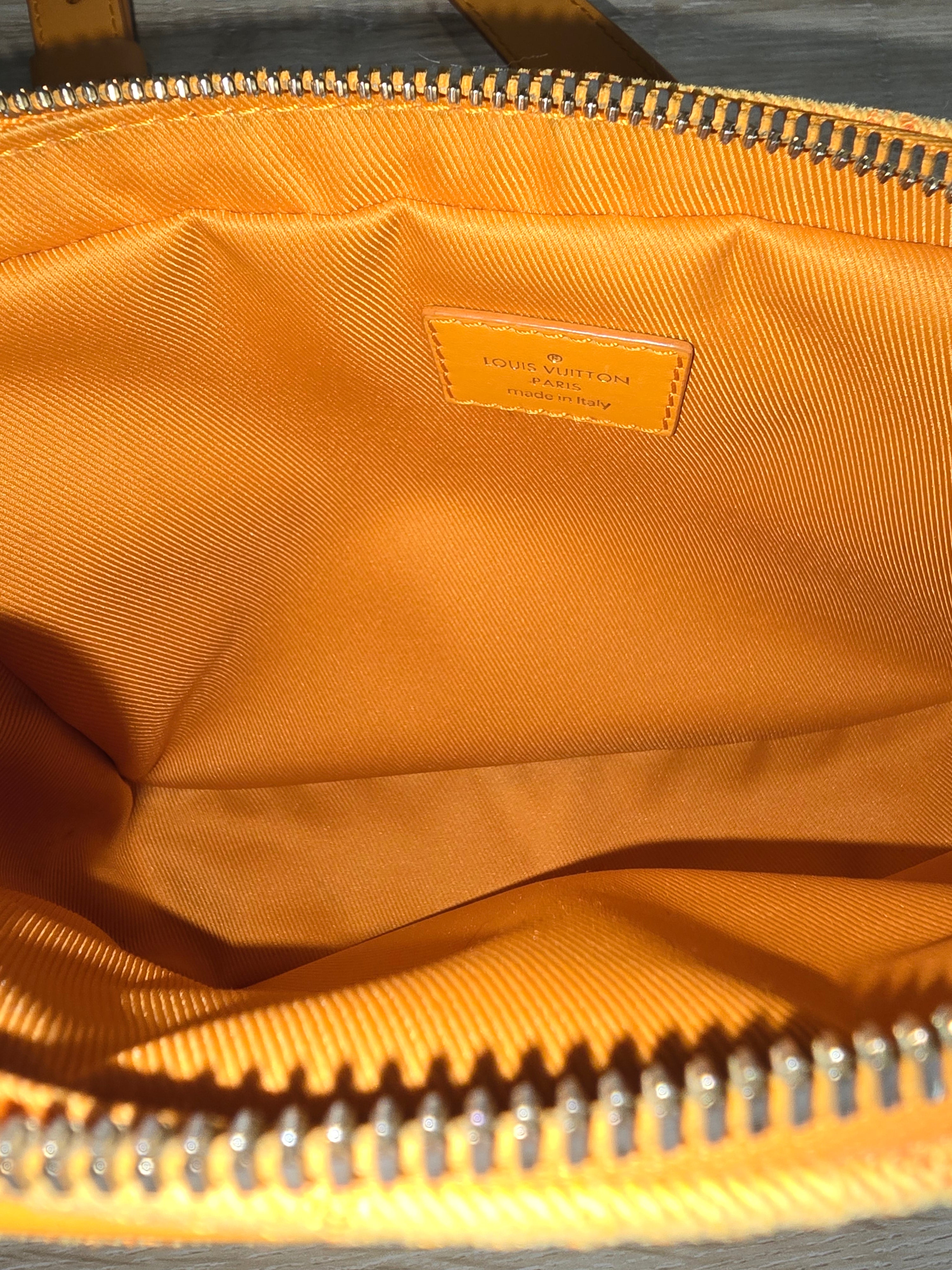 Louis Vuitton Denim Monogram Outdoor Bumbag — Ocre