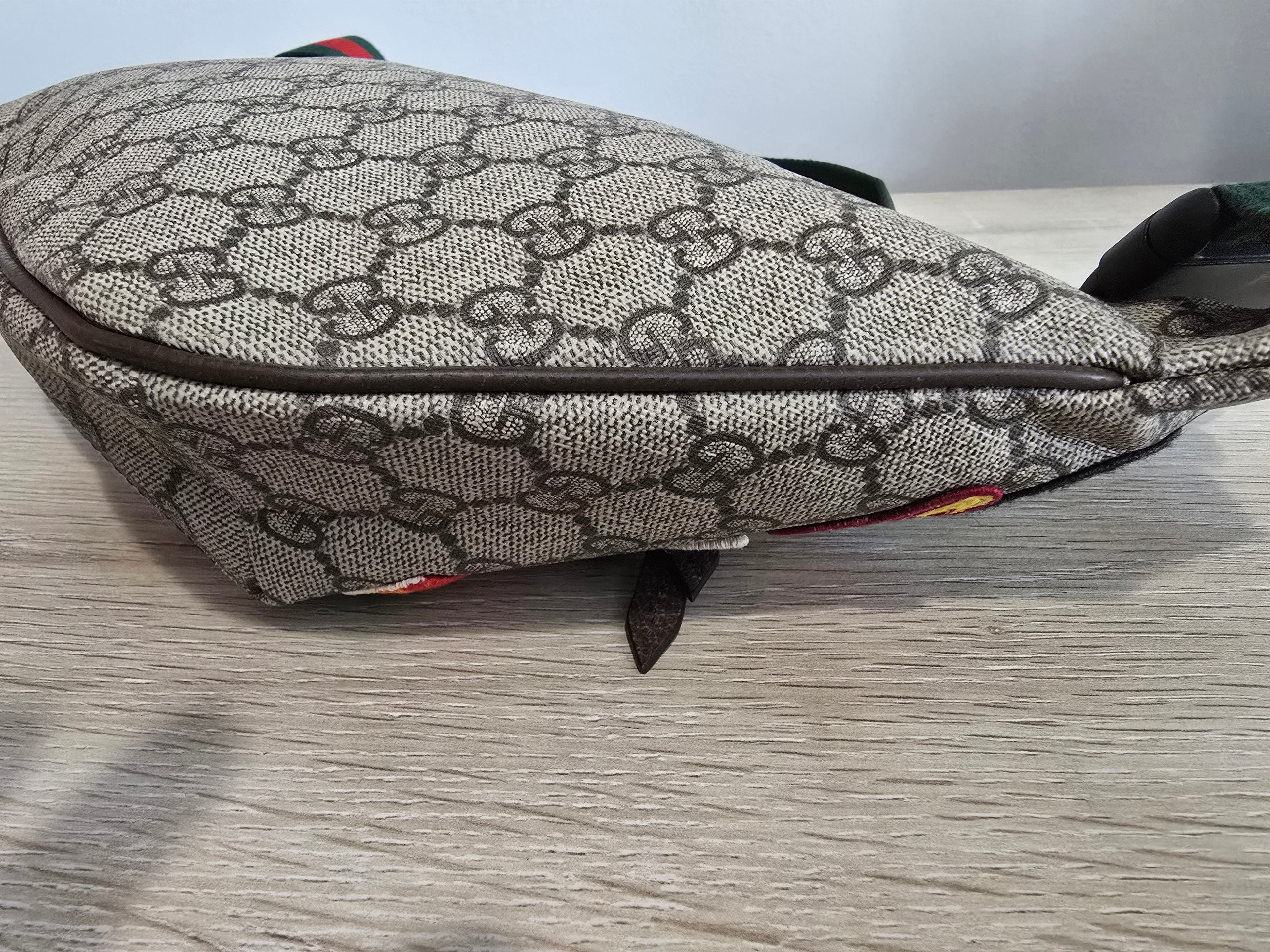 Gucci Supreme Monogram Courrier Belt Bag