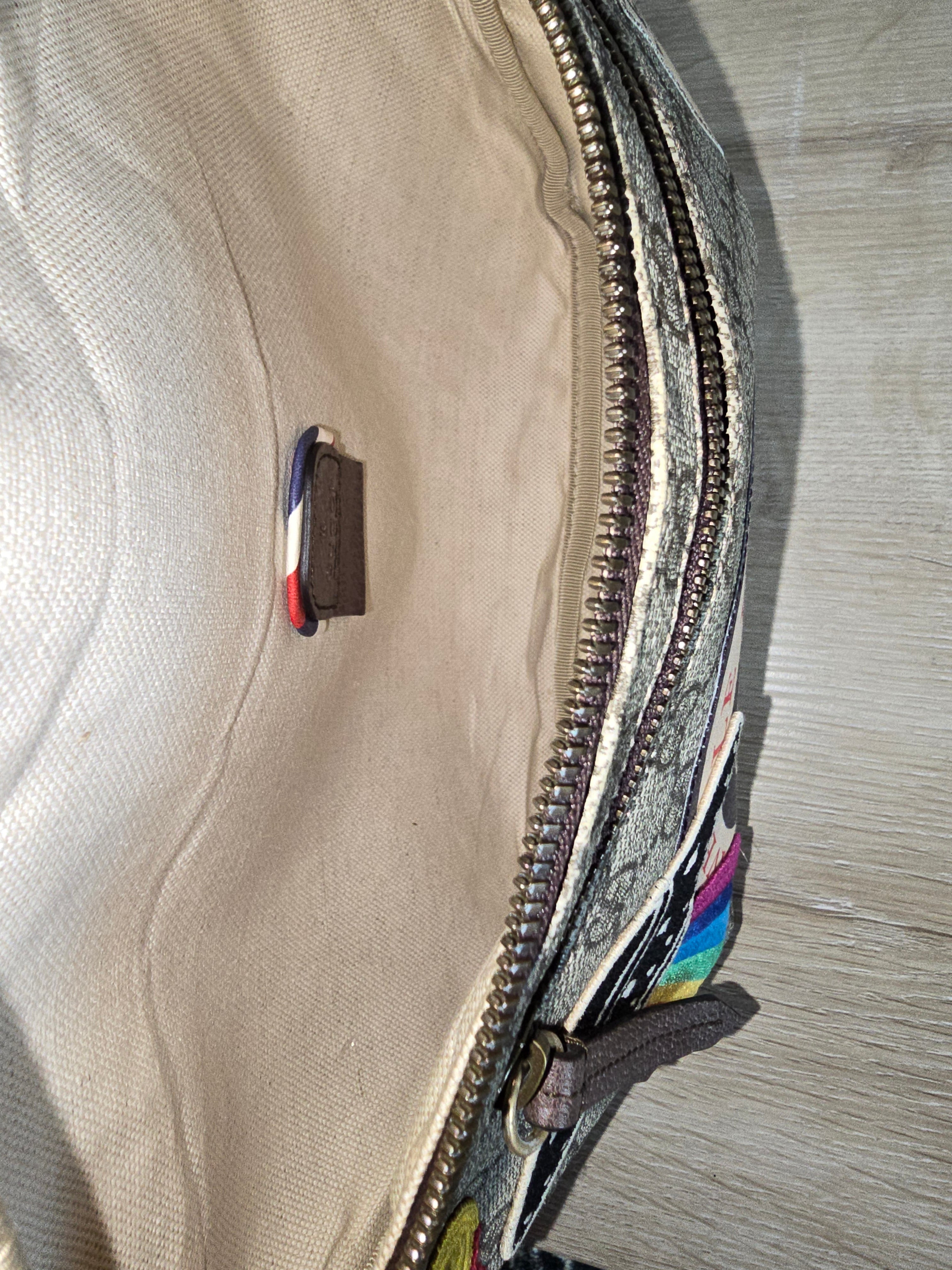 Gucci Supreme Monogram Courrier Belt Bag