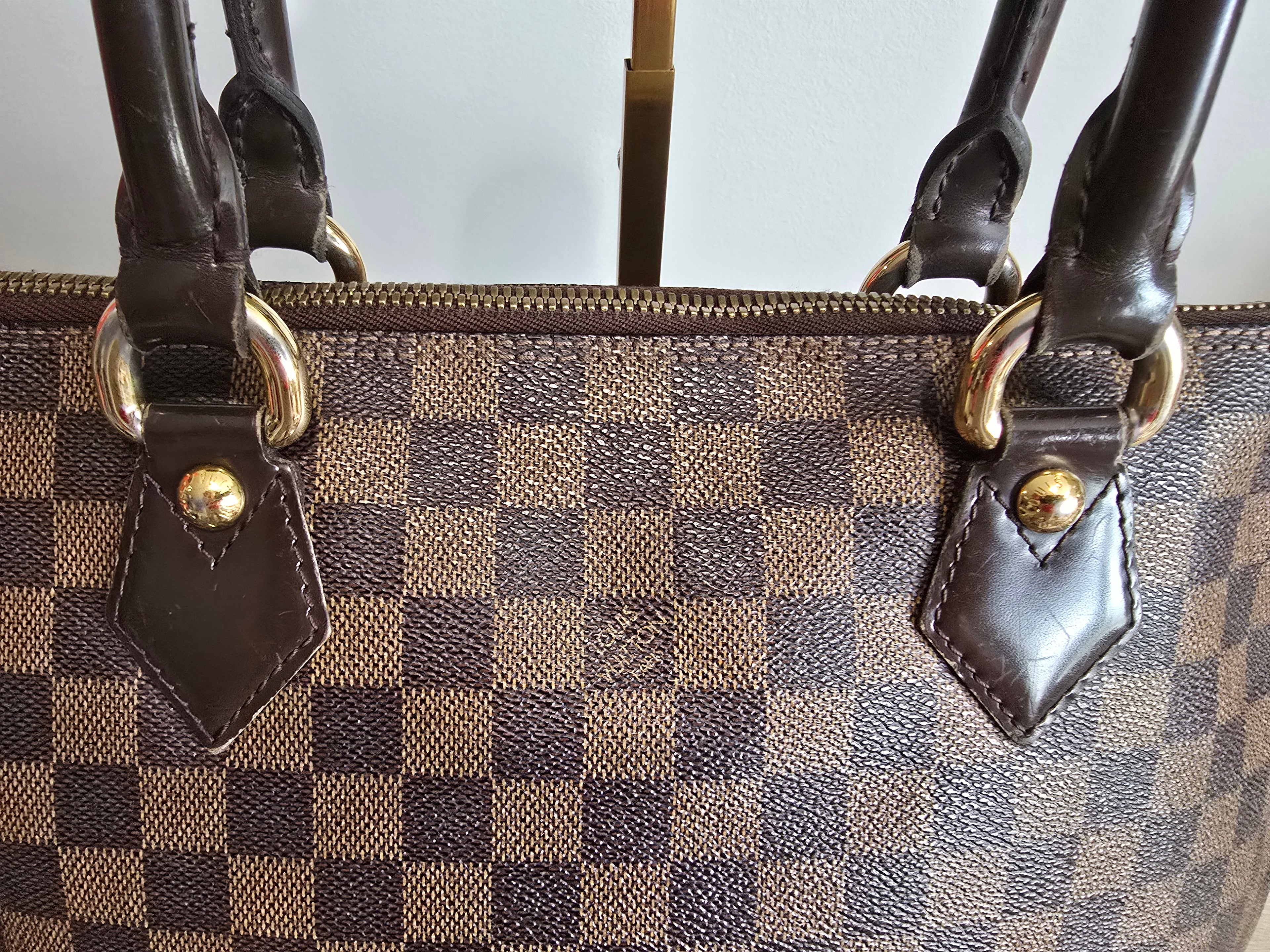 Louis Vuitton Damier Ebene Saleya MM