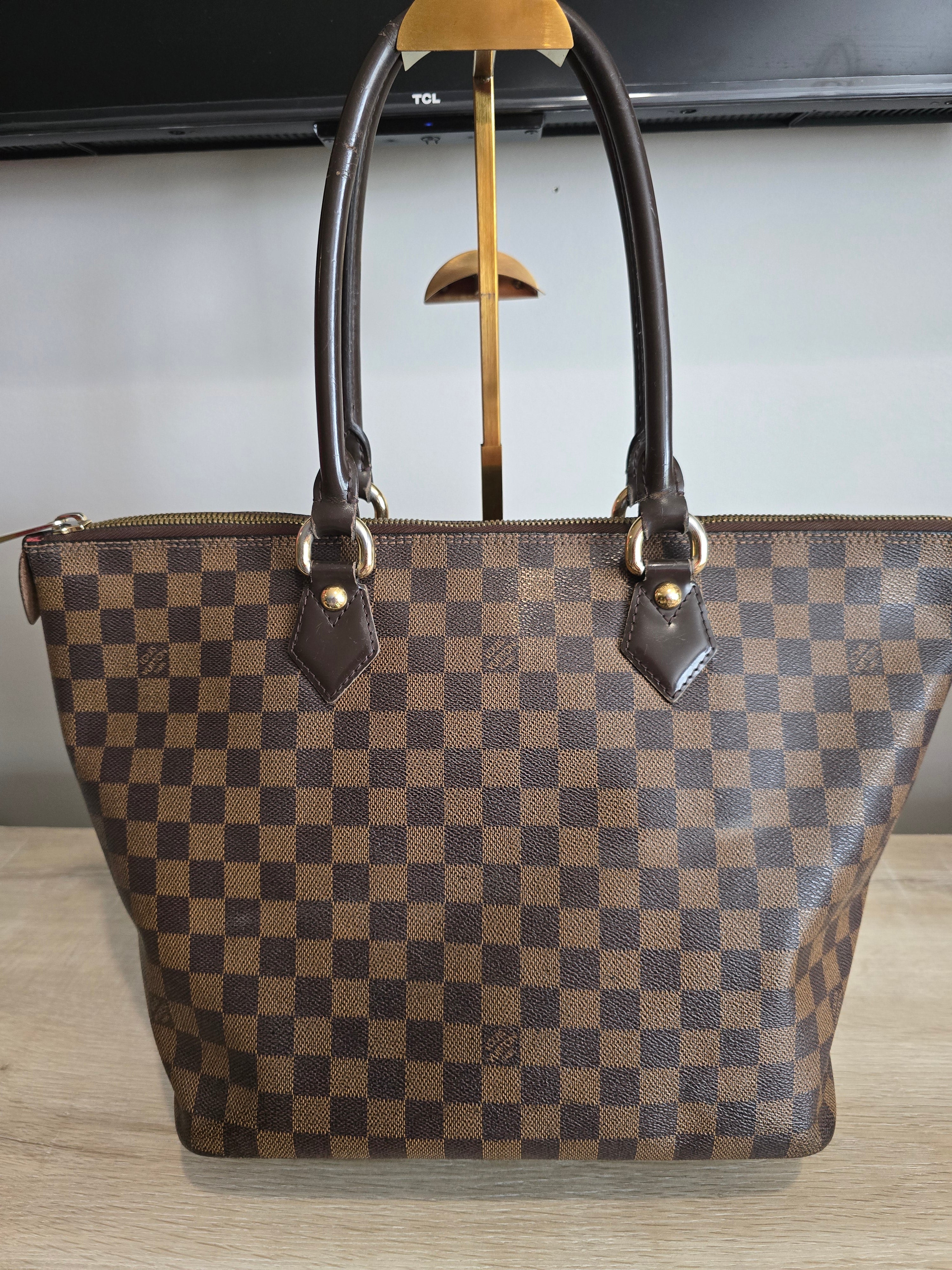 Louis Vuitton Damier Ebene Saleya MM