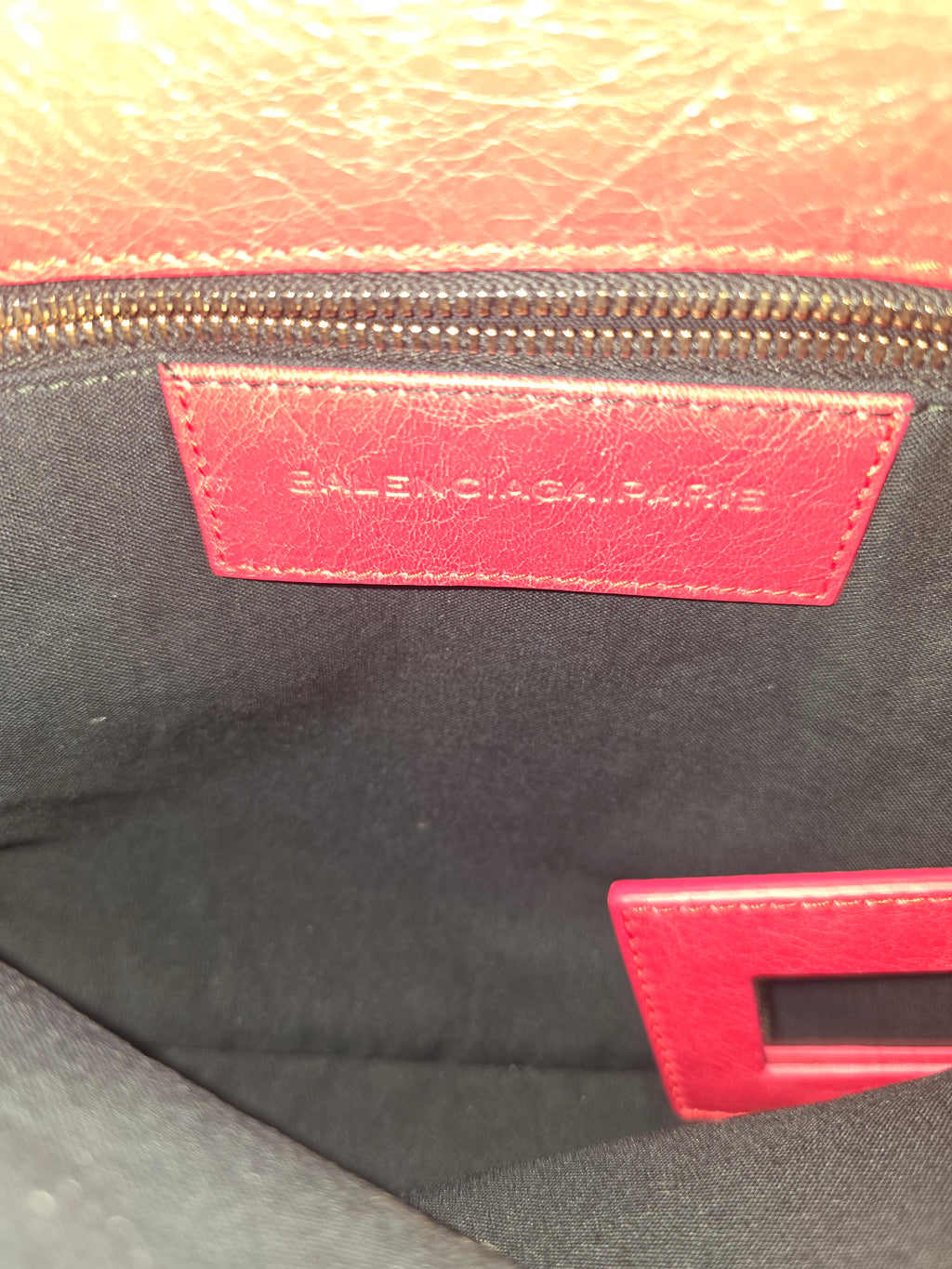 Balenciaga Giant Envelope Clutch — Pink with Gold Hardware