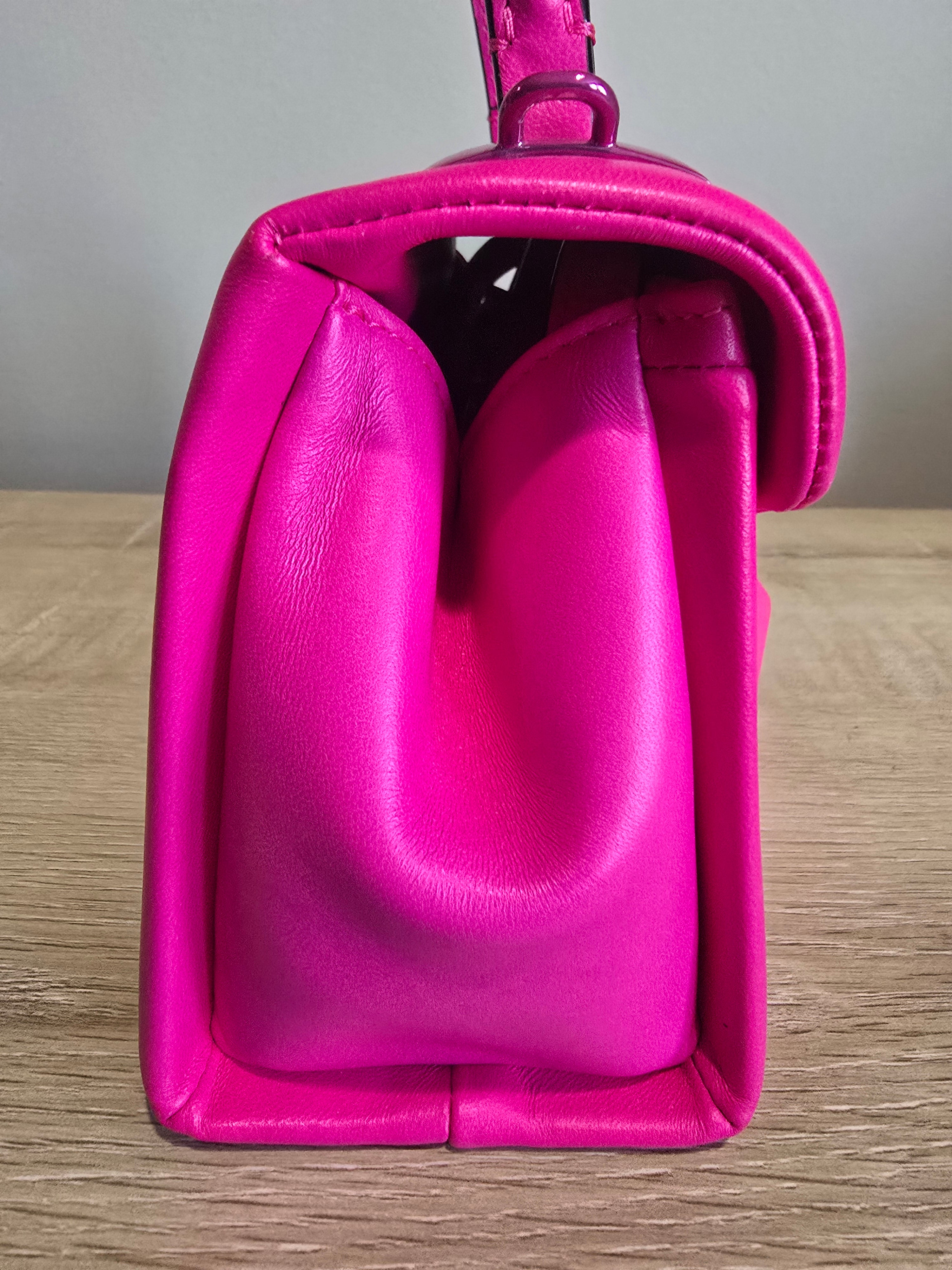Valentino Garavani Mini One Stud Bag — Pink Nappa Leather