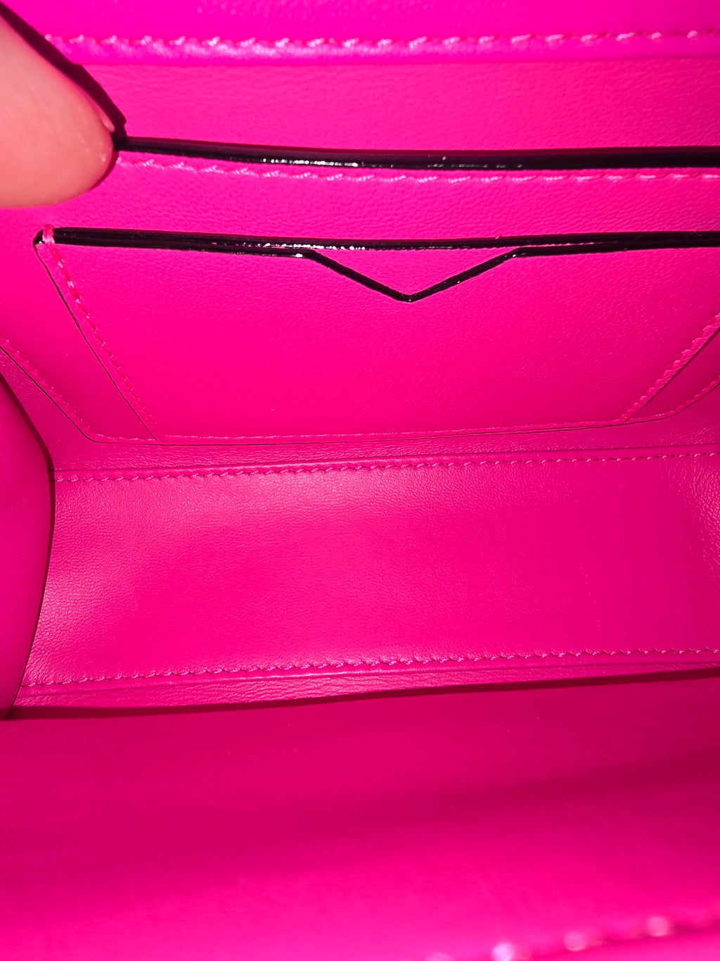 Valentino Garavani Mini One Stud Bag — Pink Nappa Leather