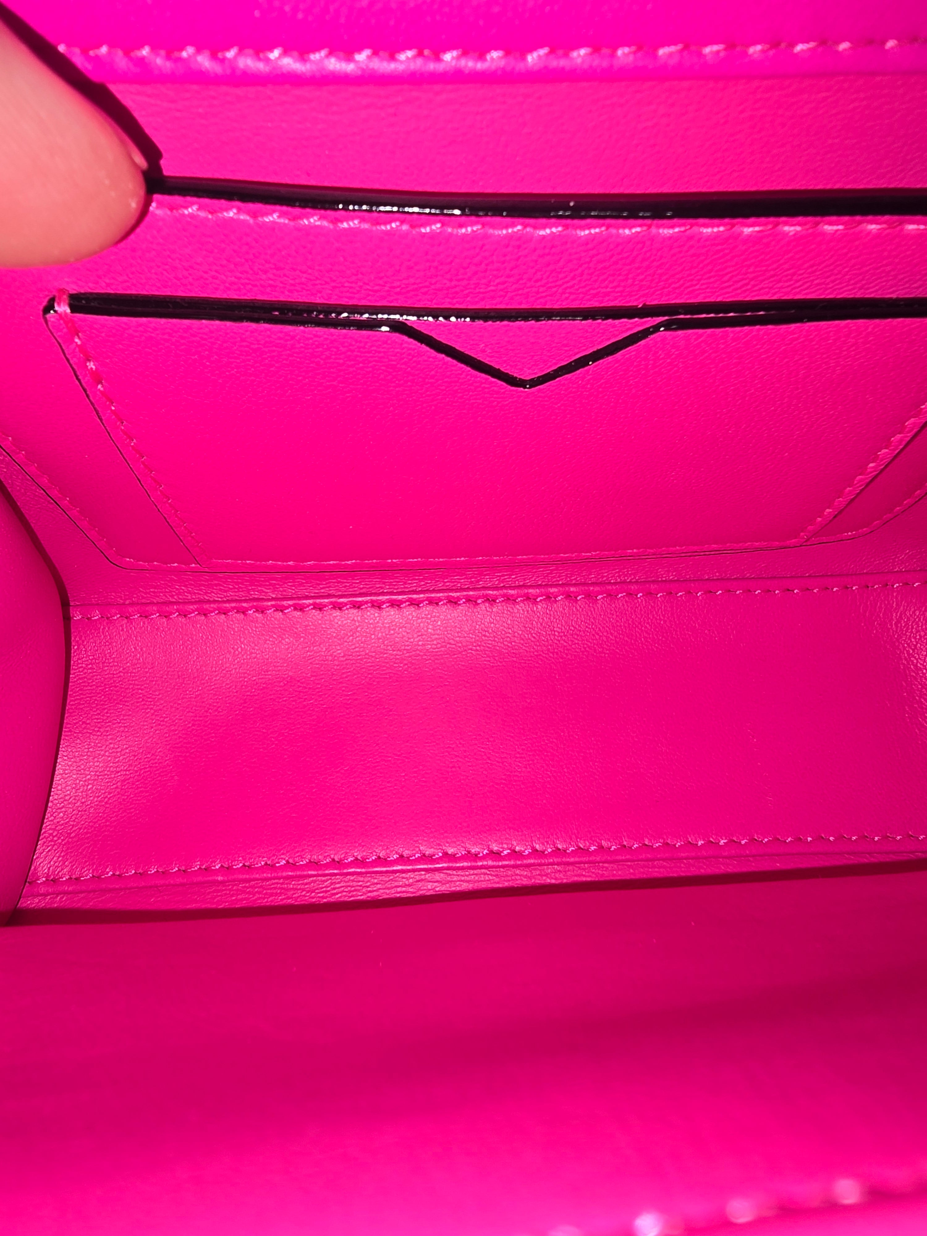 Valentino Garavani Mini One Stud Bag — Pink Nappa Leather