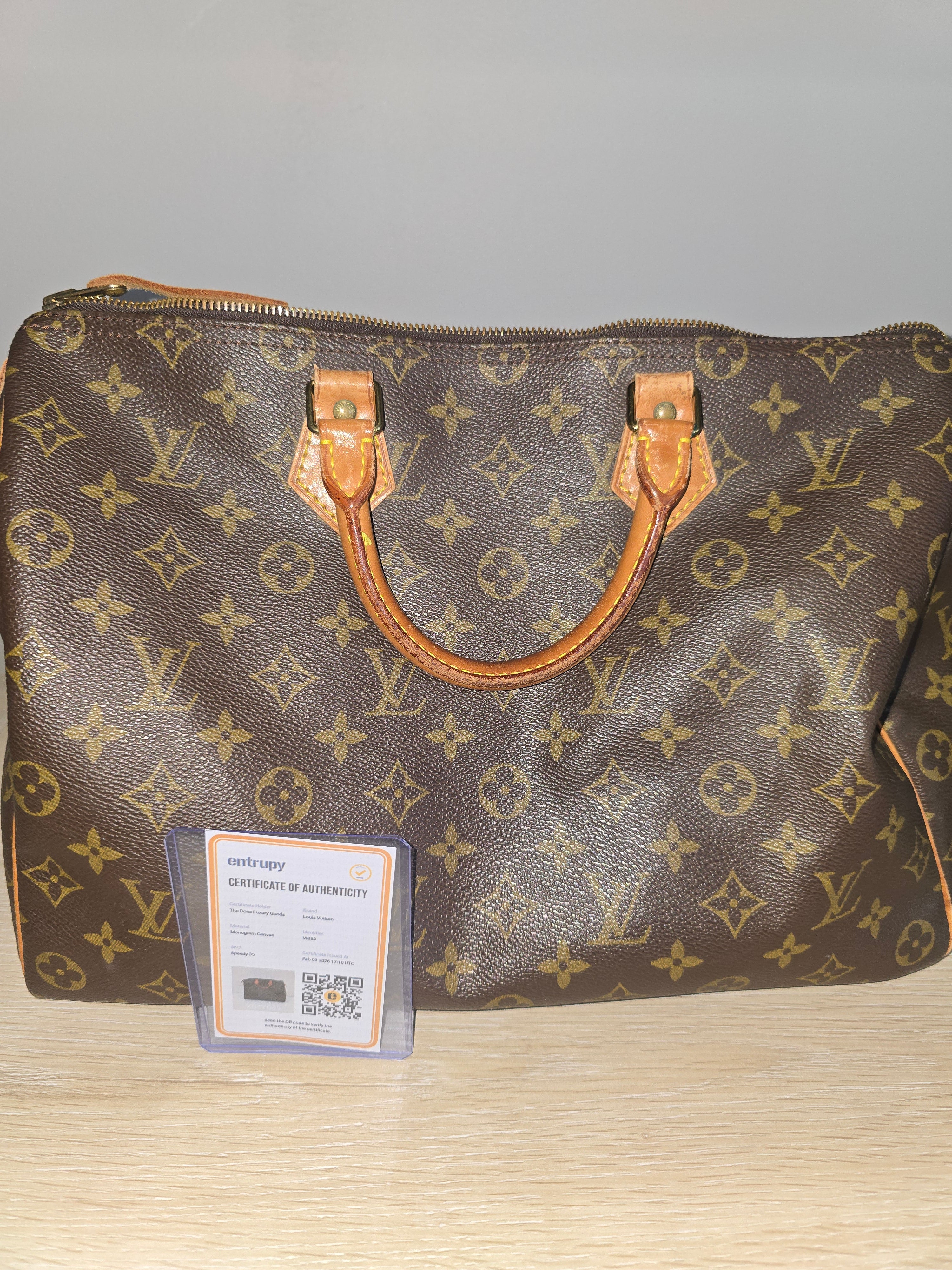 Louis Vuitton Speedy 35 — Monogram Canvas