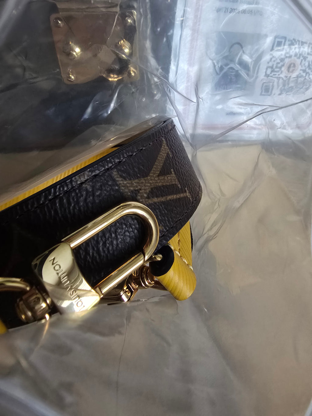 Louis Vuitton Spring Street Top Handle Bag — Silver