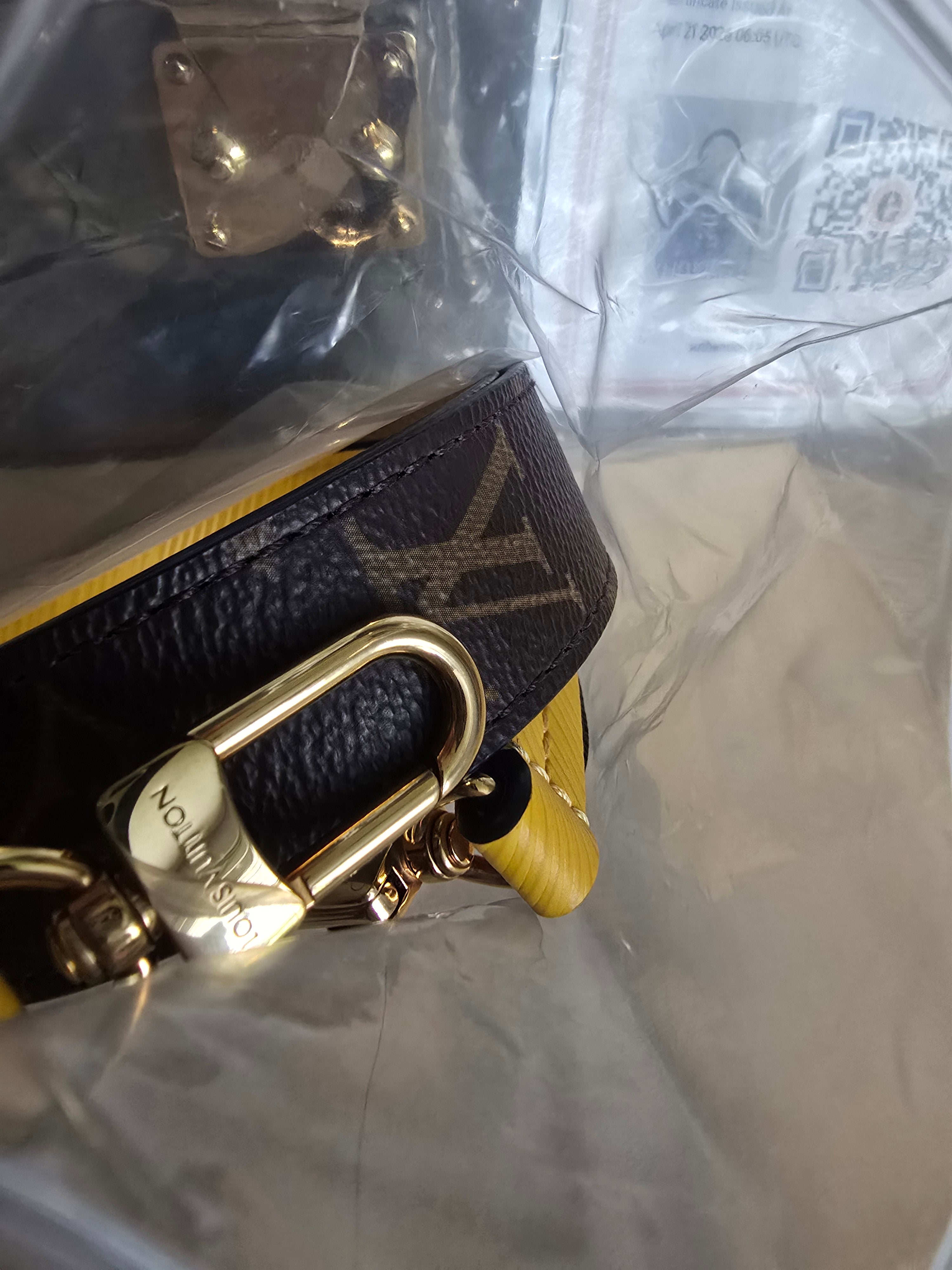 Louis Vuitton Spring Street Top Handle Bag — Silver