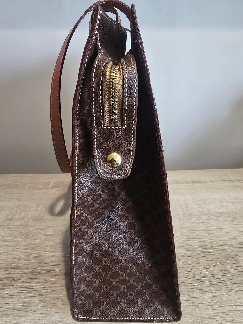 Céline Vintage Macadam Tote — Monogram Canvas