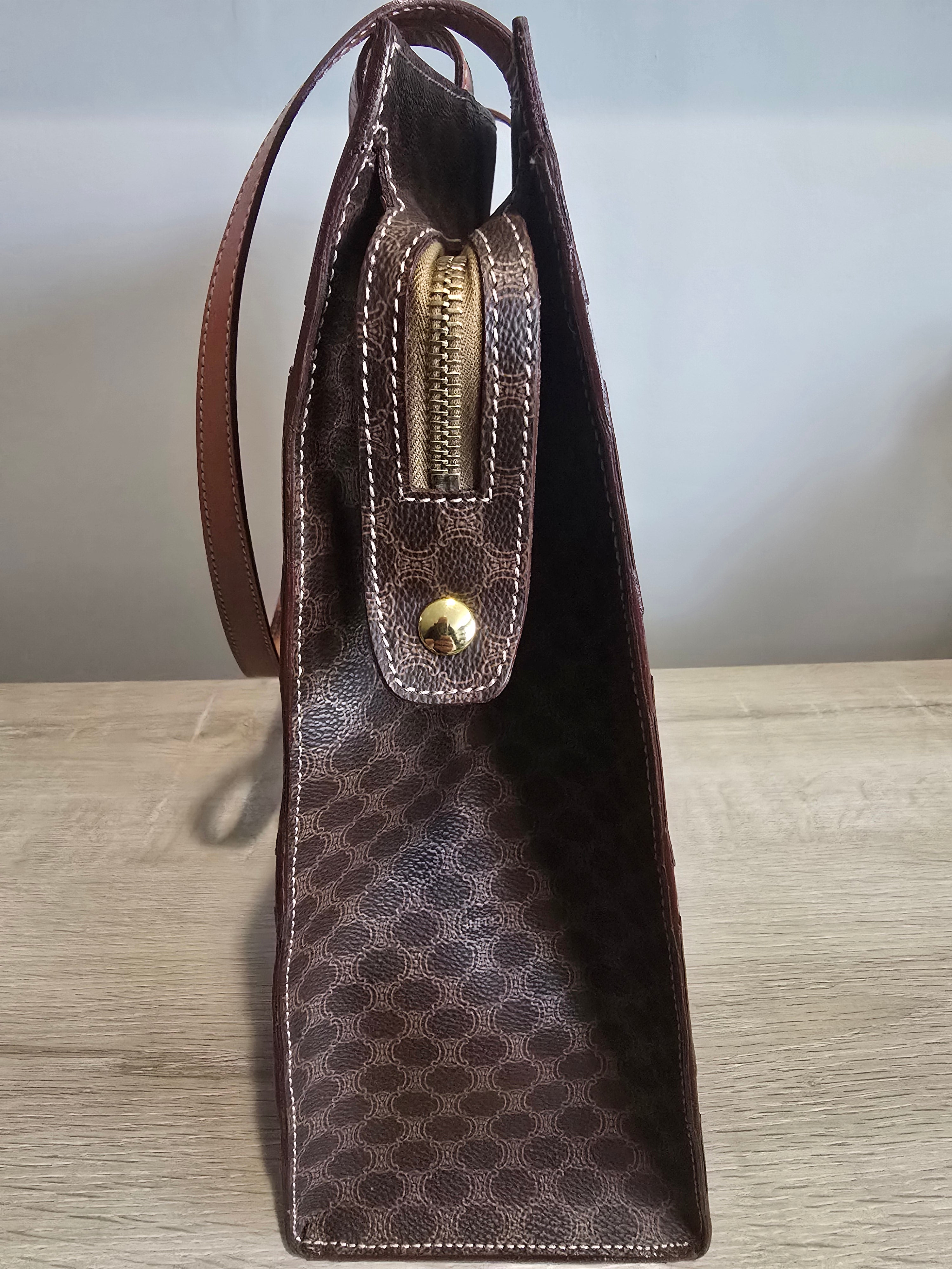 Céline Vintage Macadam Tote — Monogram Canvas