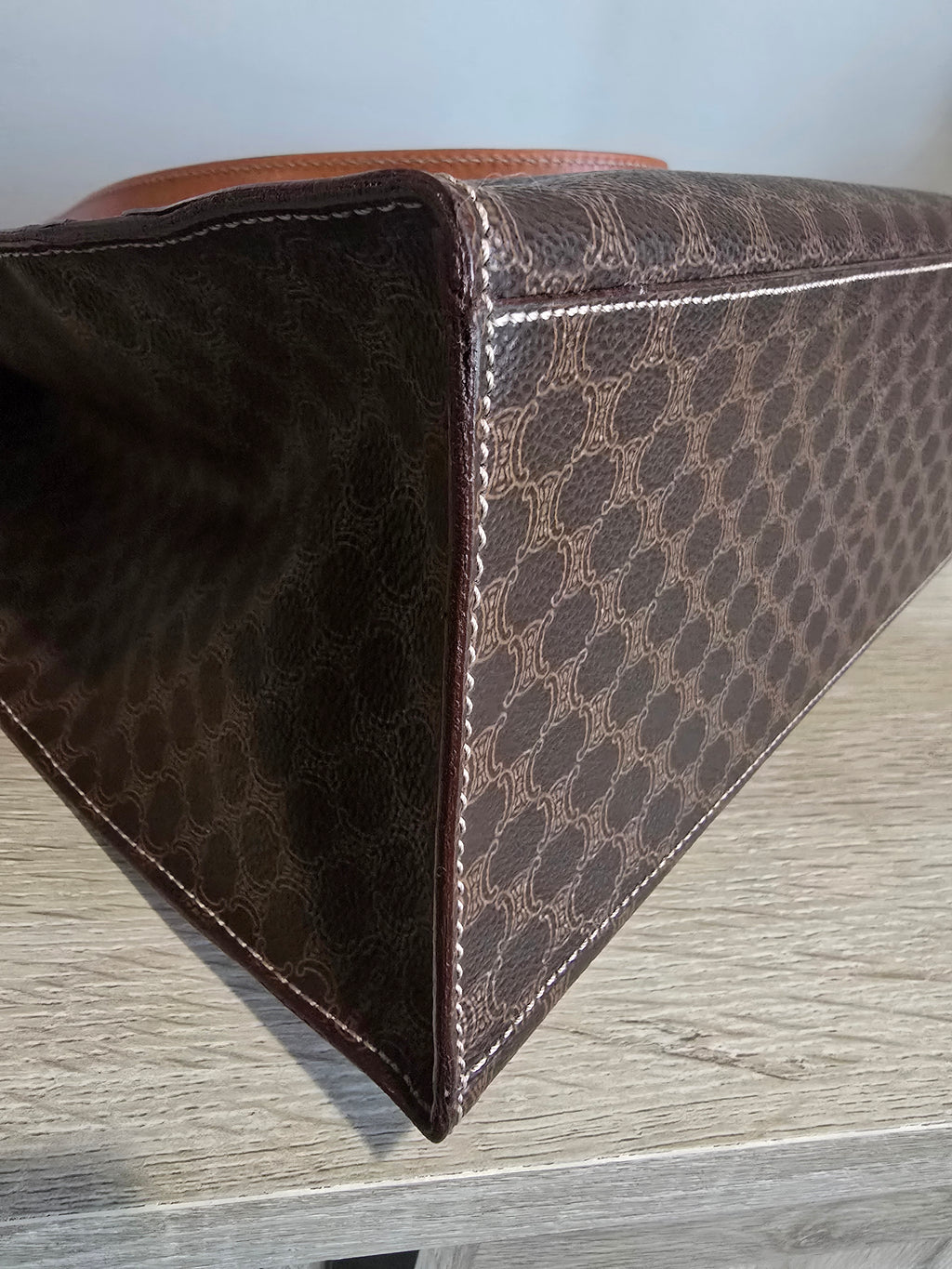 Céline Vintage Macadam Tote — Monogram Canvas