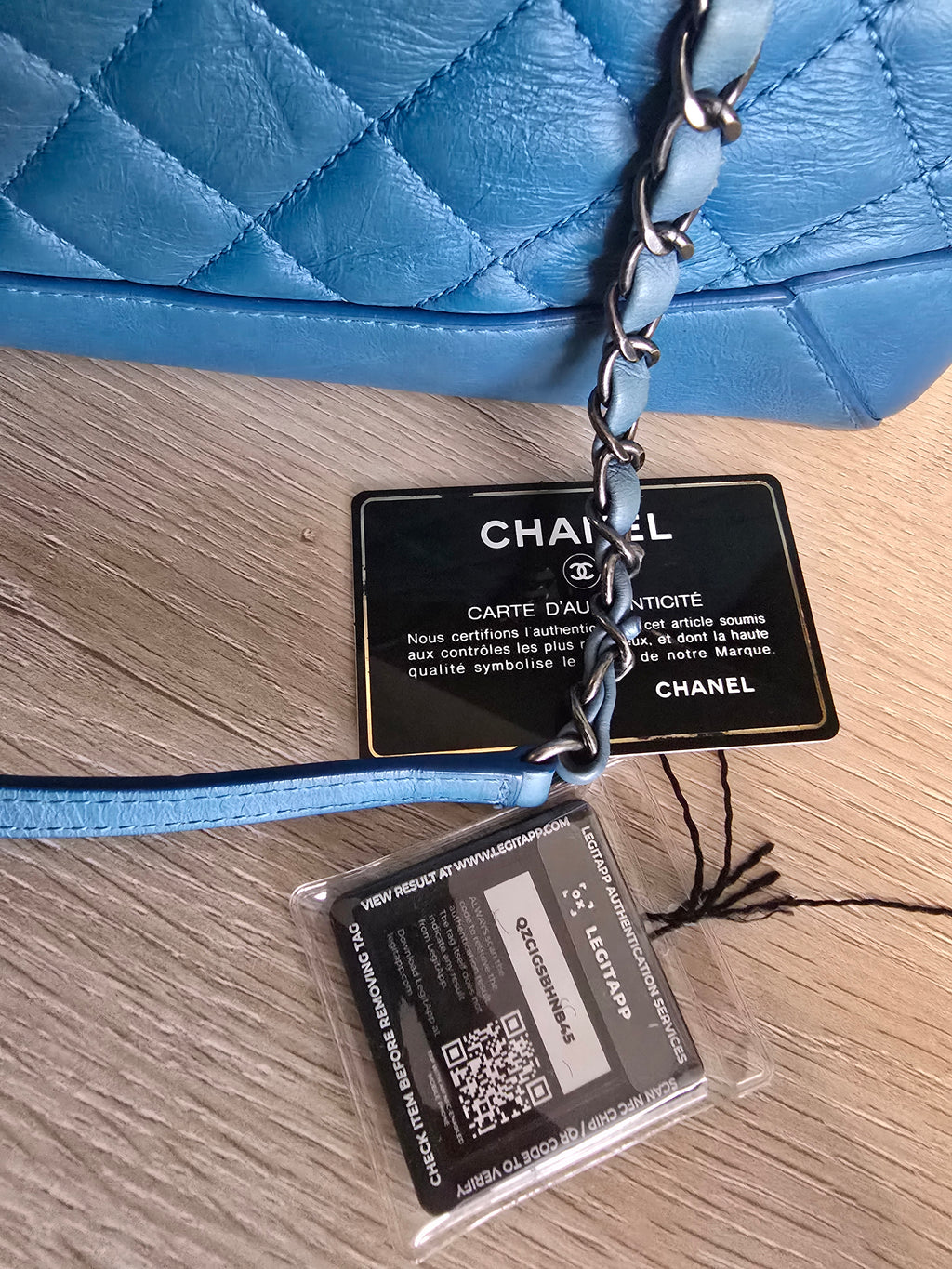 Chanel Quilted Calfskin Easy Shopping Tote