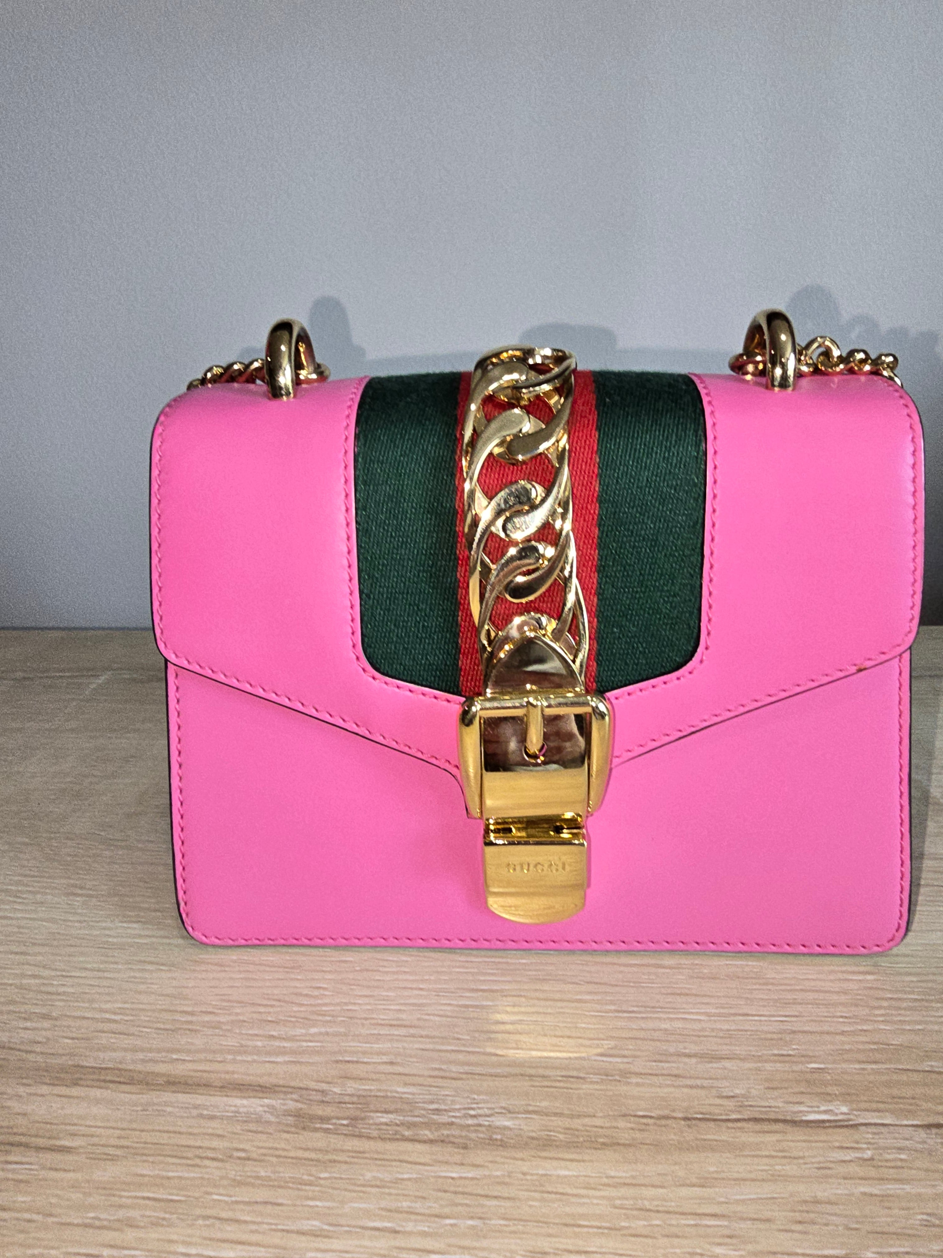Gucci Sylvie Mini Bag Pink