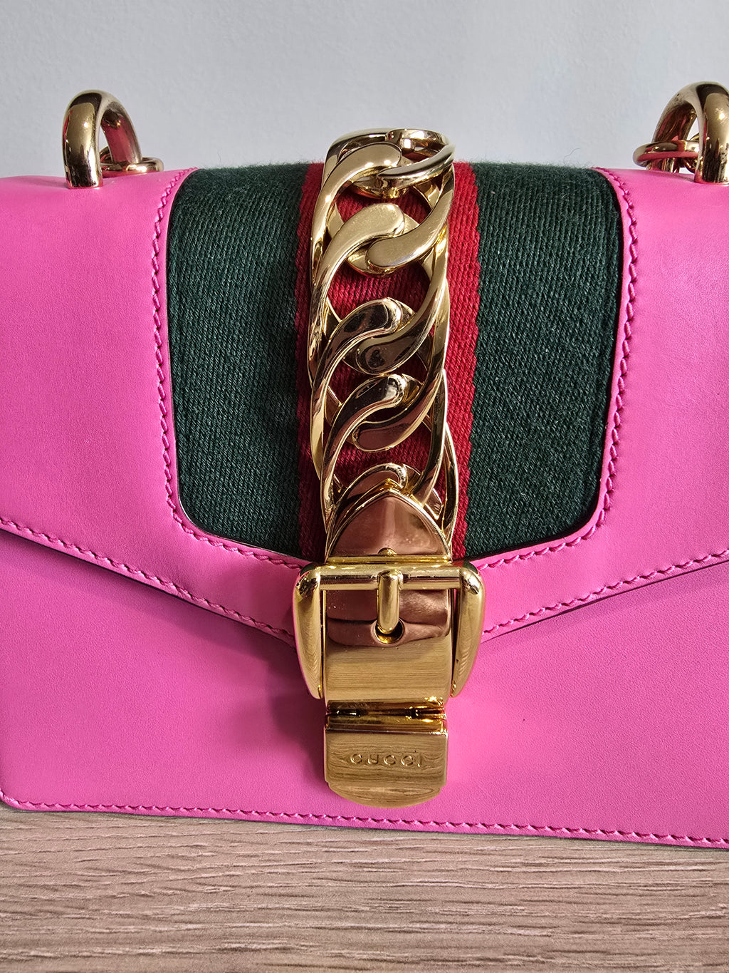 Gucci Sylvie Mini Bag Pink