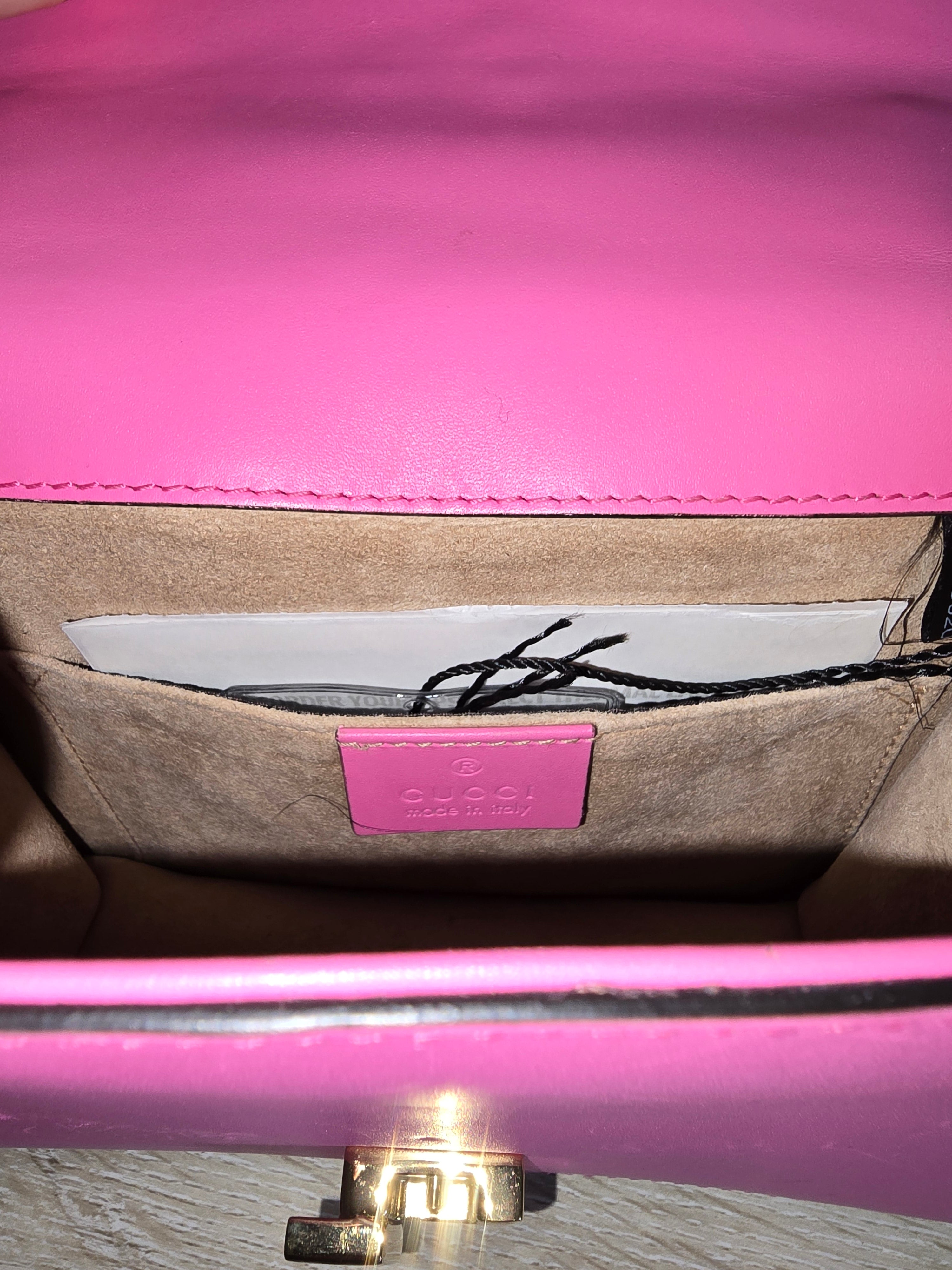 Gucci Sylvie Mini Bag Pink