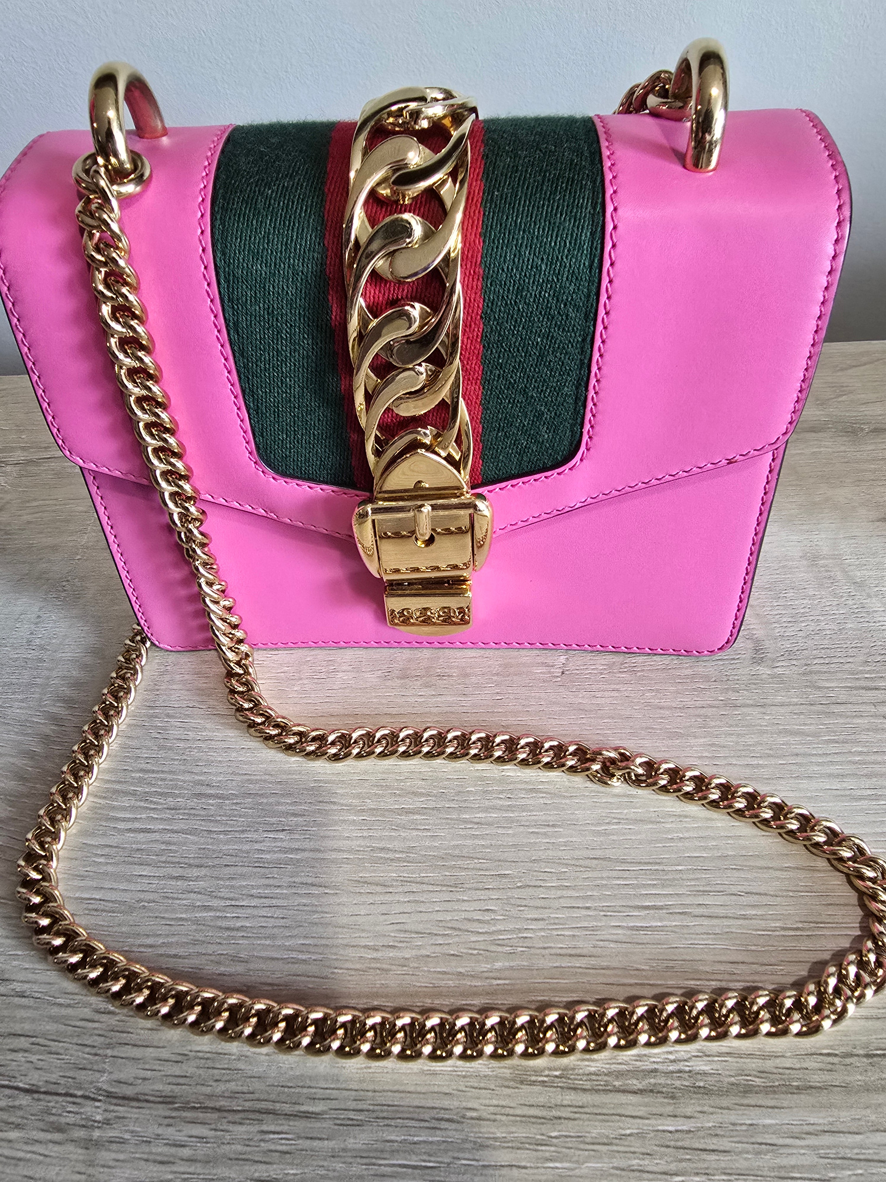Gucci Sylvie Mini Bag Pink