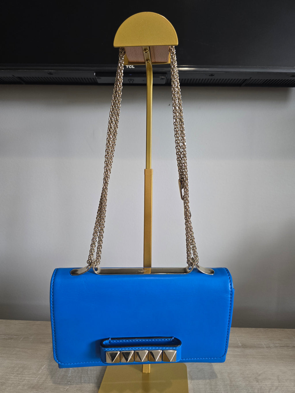 Valentino Garavani Va Va Voom Shoulder Bag — Vibrant Blue