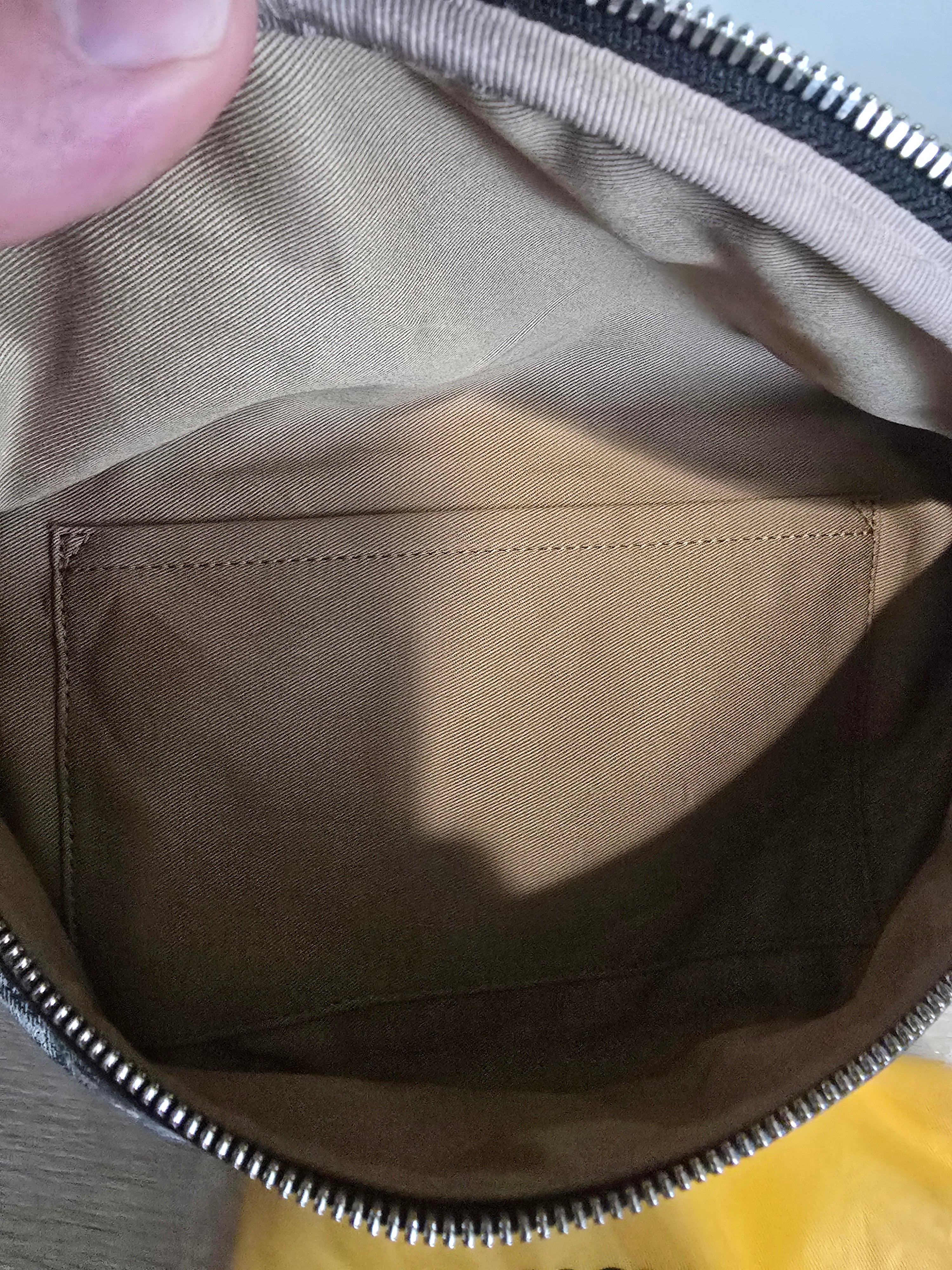 MCM Fursten Belt Bag — Grey & Black
