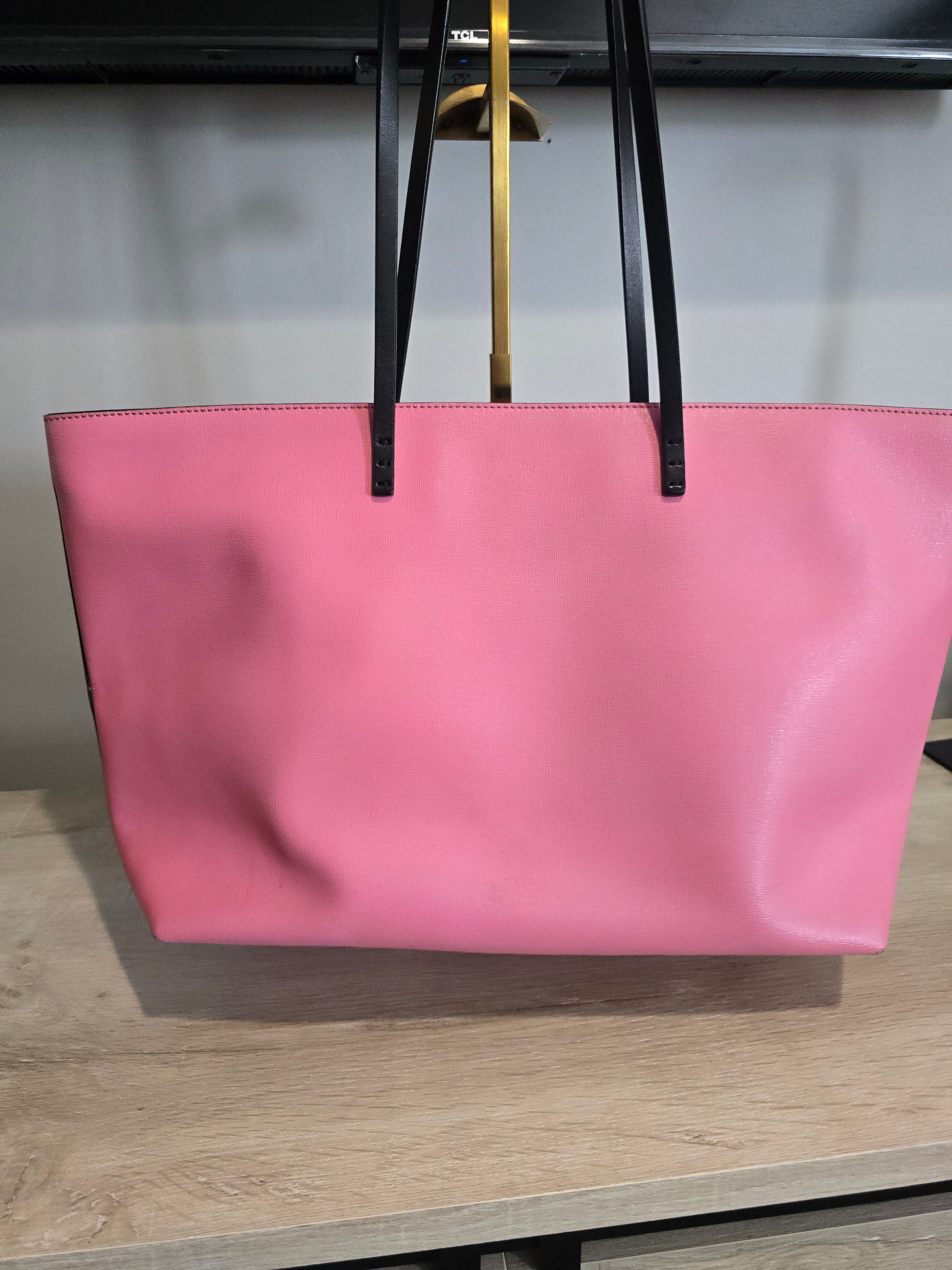 Fendi Monsters Roll Tote — Pink