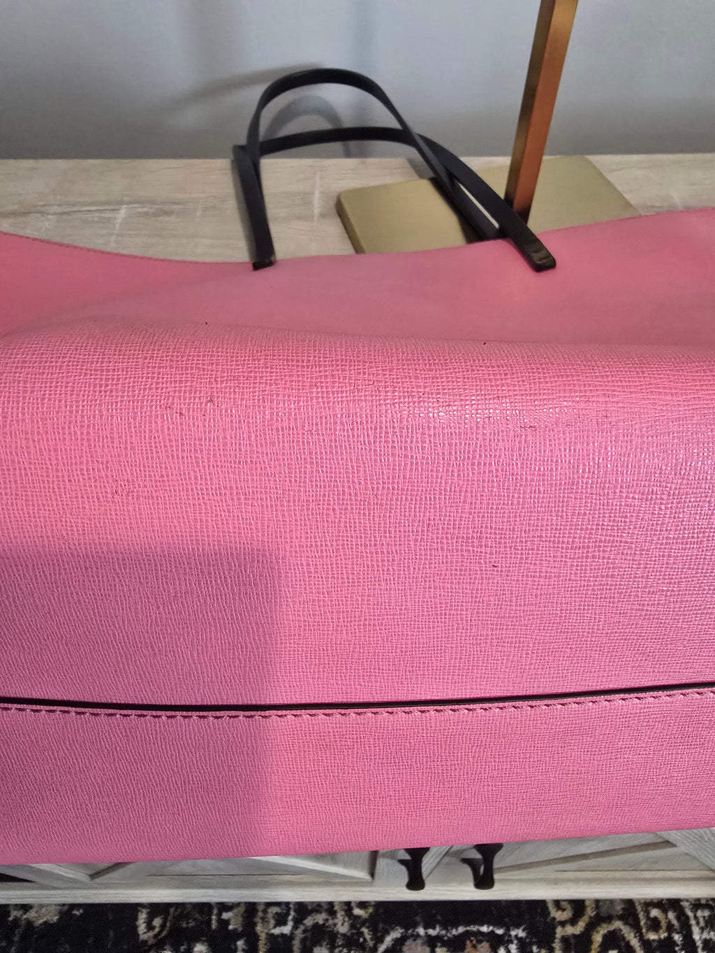 Fendi Monsters Roll Tote — Pink
