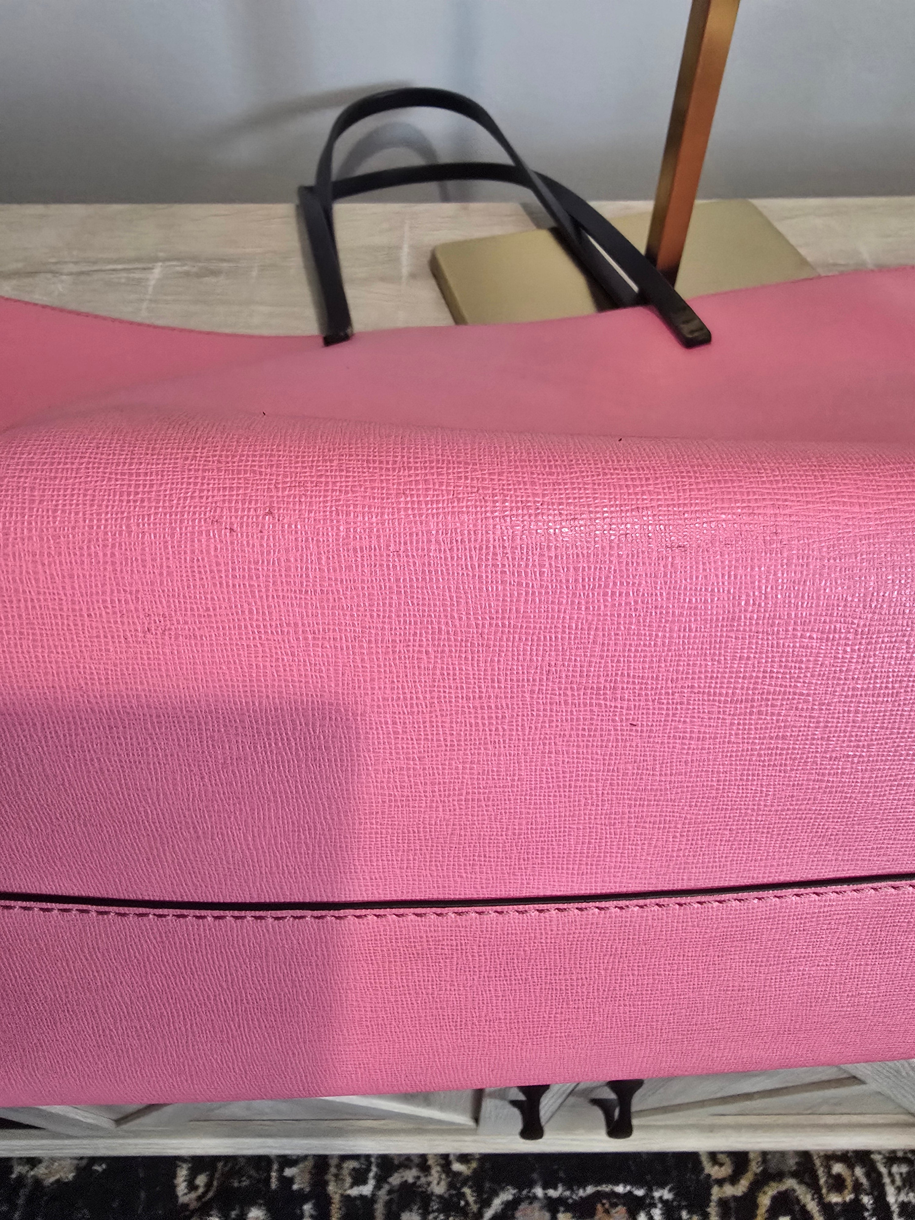Fendi Monsters Roll Tote — Pink