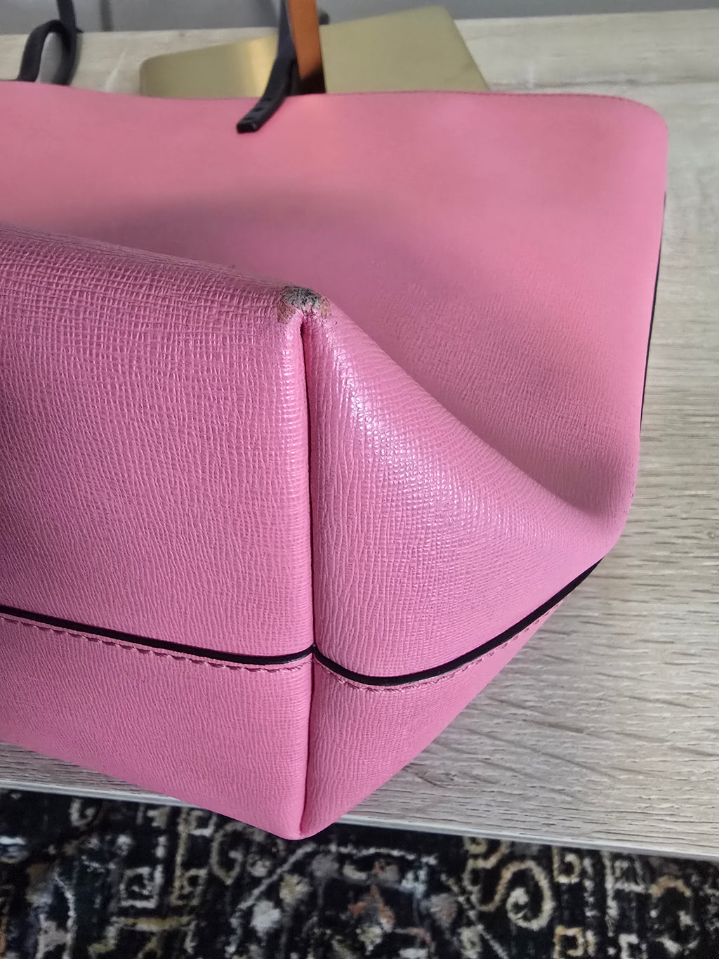 Fendi Monsters Roll Tote — Pink