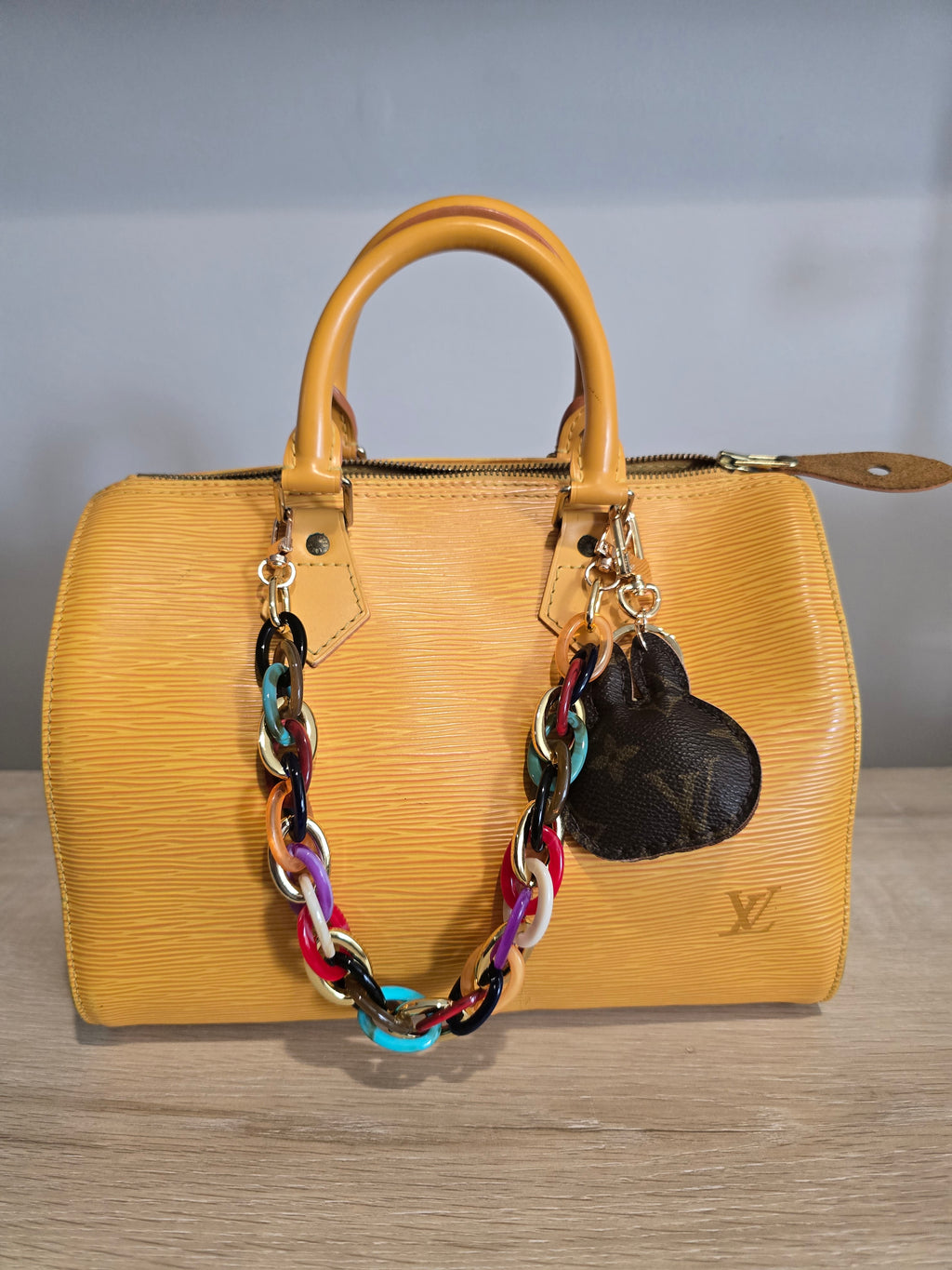 Louis Vuitton Epi Speedy 25 — Yellow